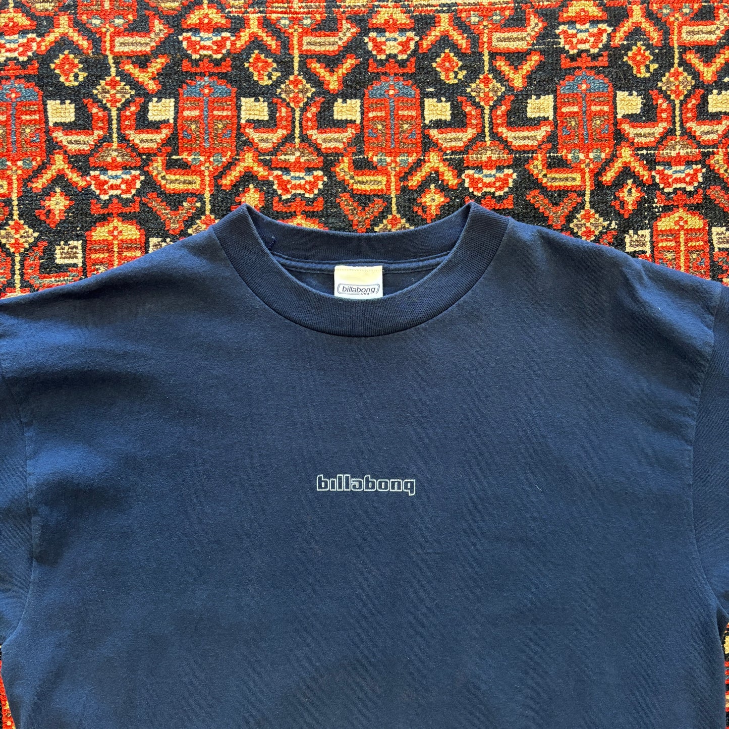 1990s Vintage Billabong Dragon Motif Graphic Tee