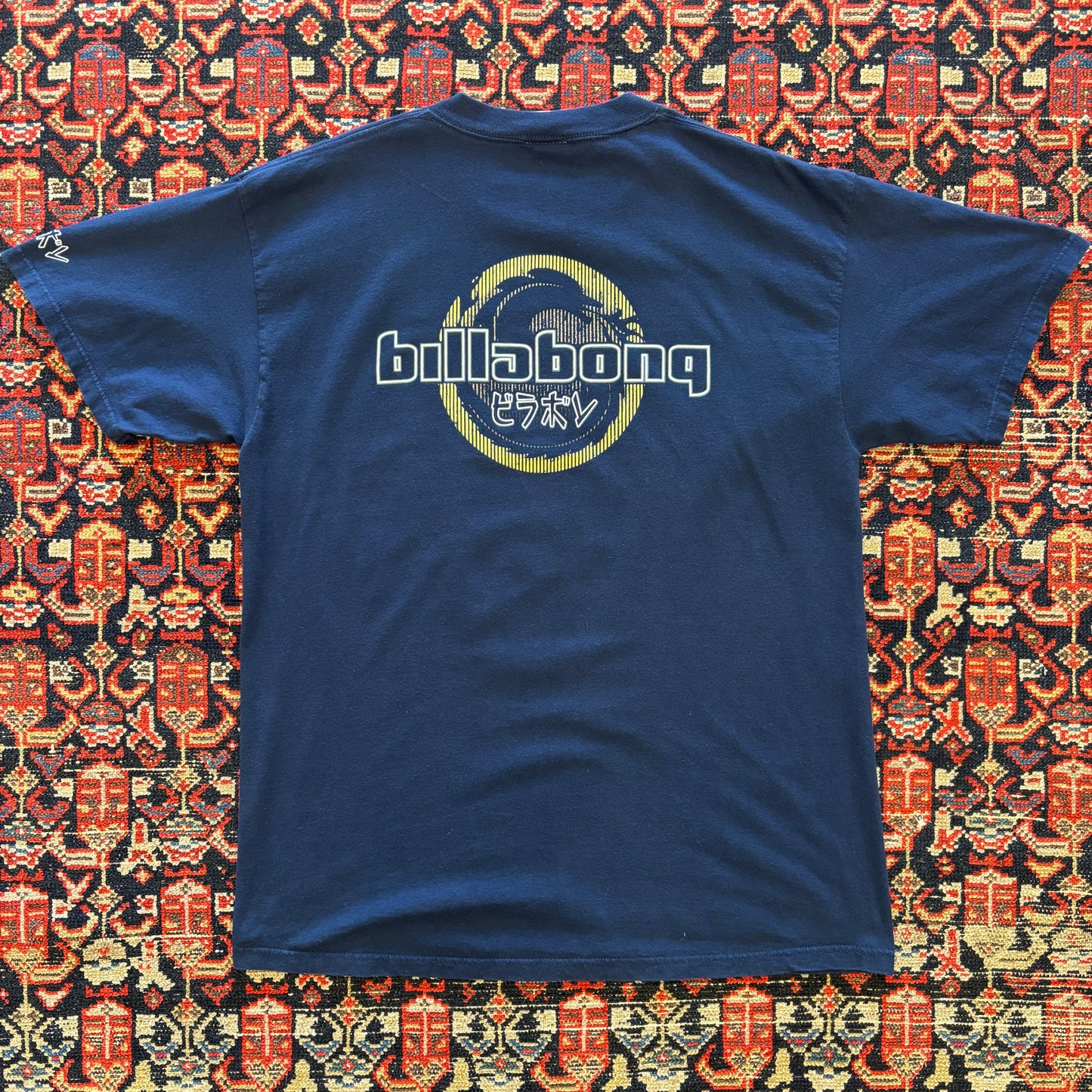1990s Vintage Billabong Dragon Motif Graphic Tee