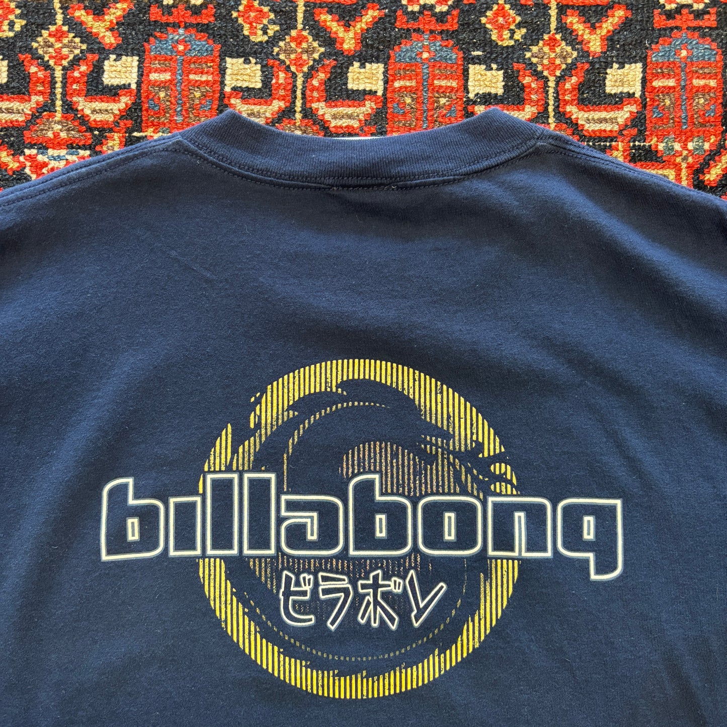 1990s Vintage Billabong Dragon Motif Graphic Tee