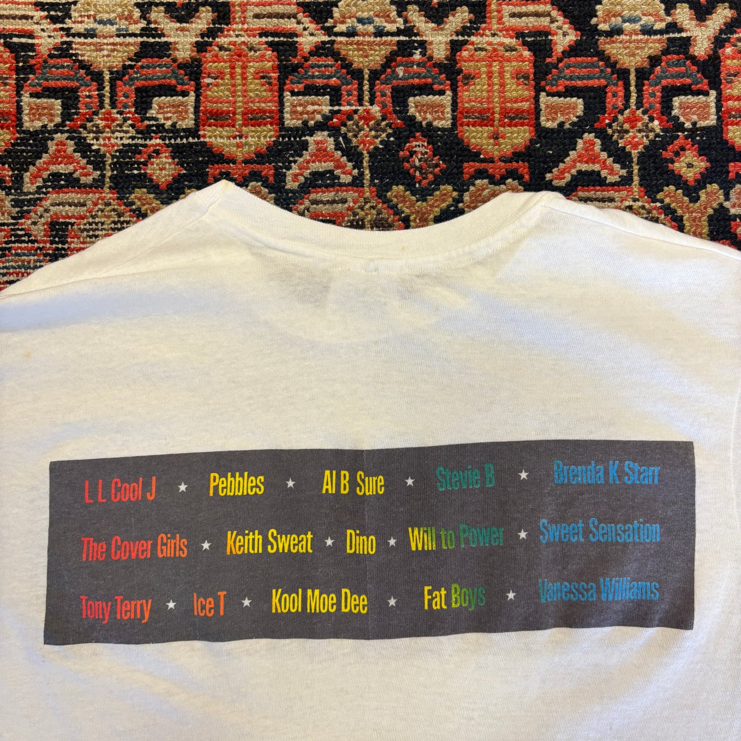 1988 Summer Jam Anti Crack Radio Concert Tee
