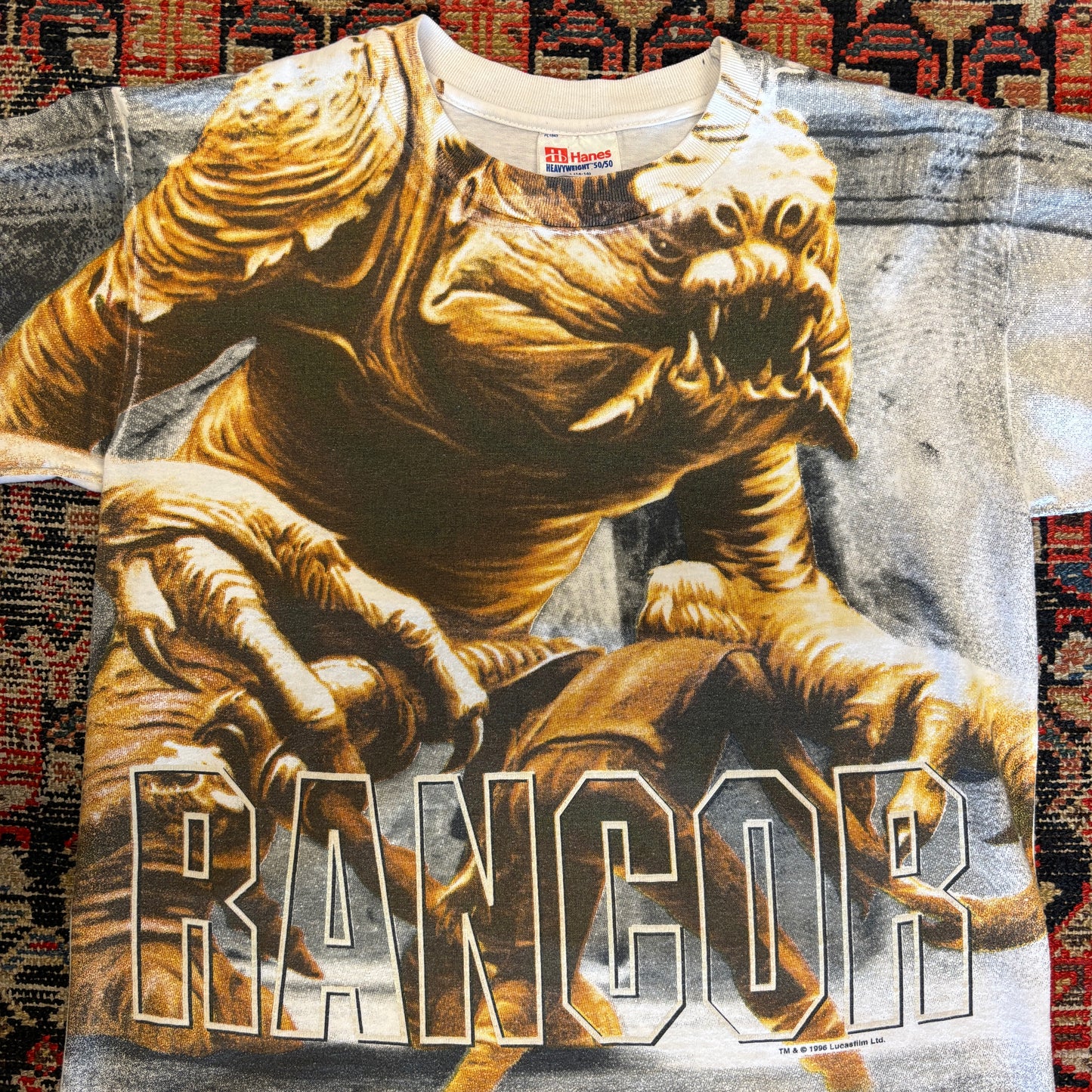 1996 Star Wars Rancor AOP Youth Tee
