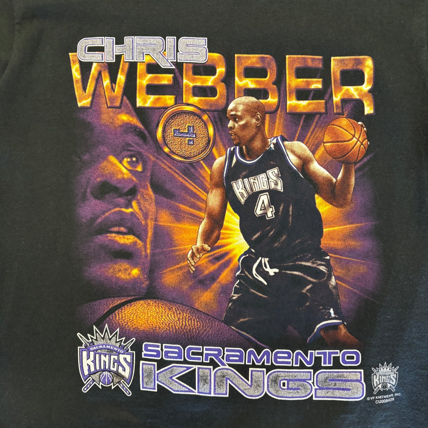 Y2K Chris Webber Kings Youth Rap Tee