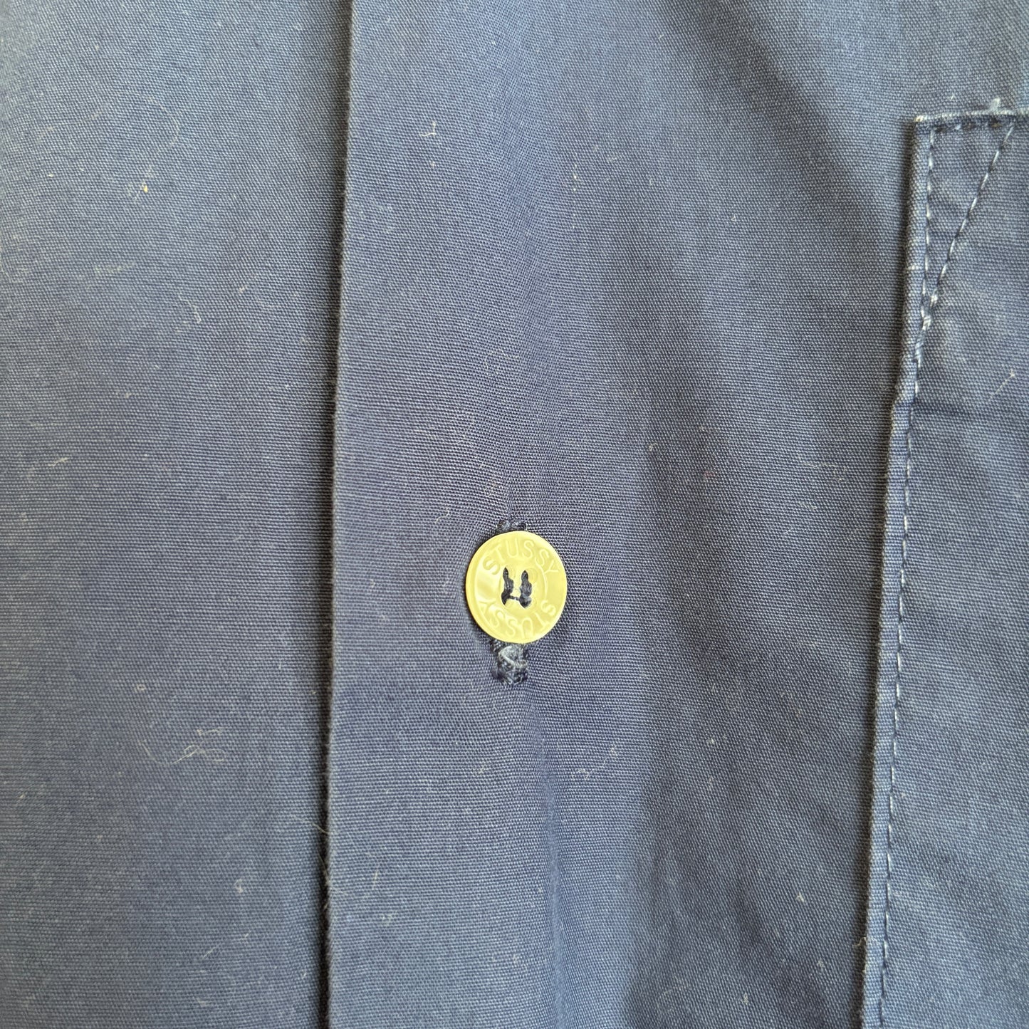 1990s Stussy Hawaiian Loop Collar Button Up