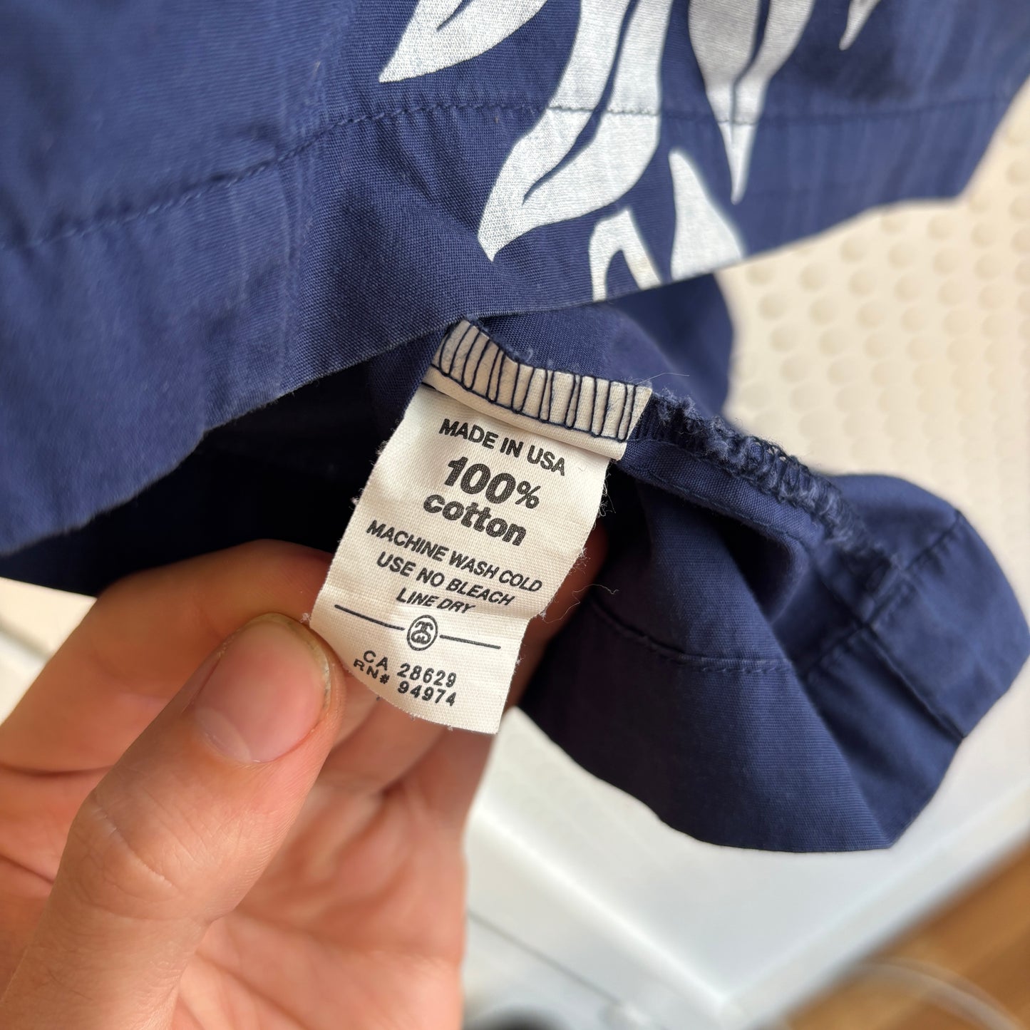 1990s Stussy Hawaiian Loop Collar Button Up