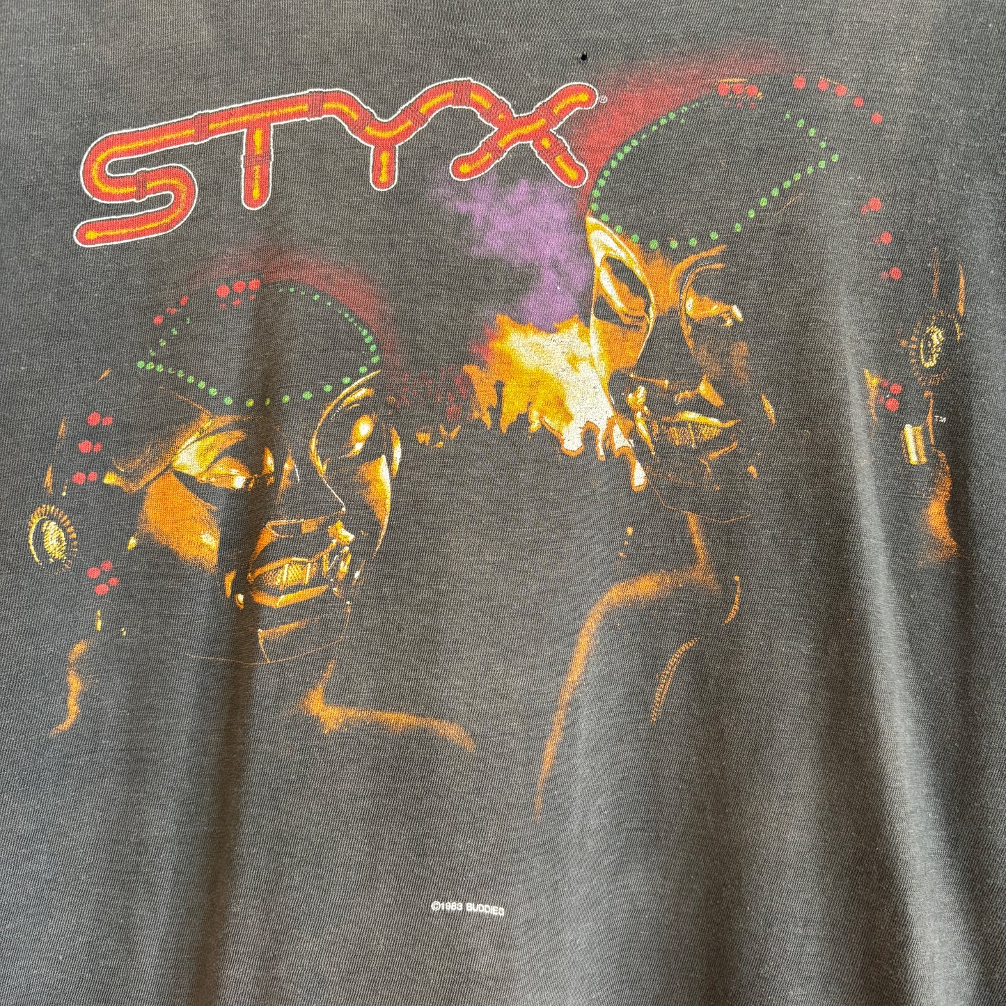 1983 STYX Faded Band Tee