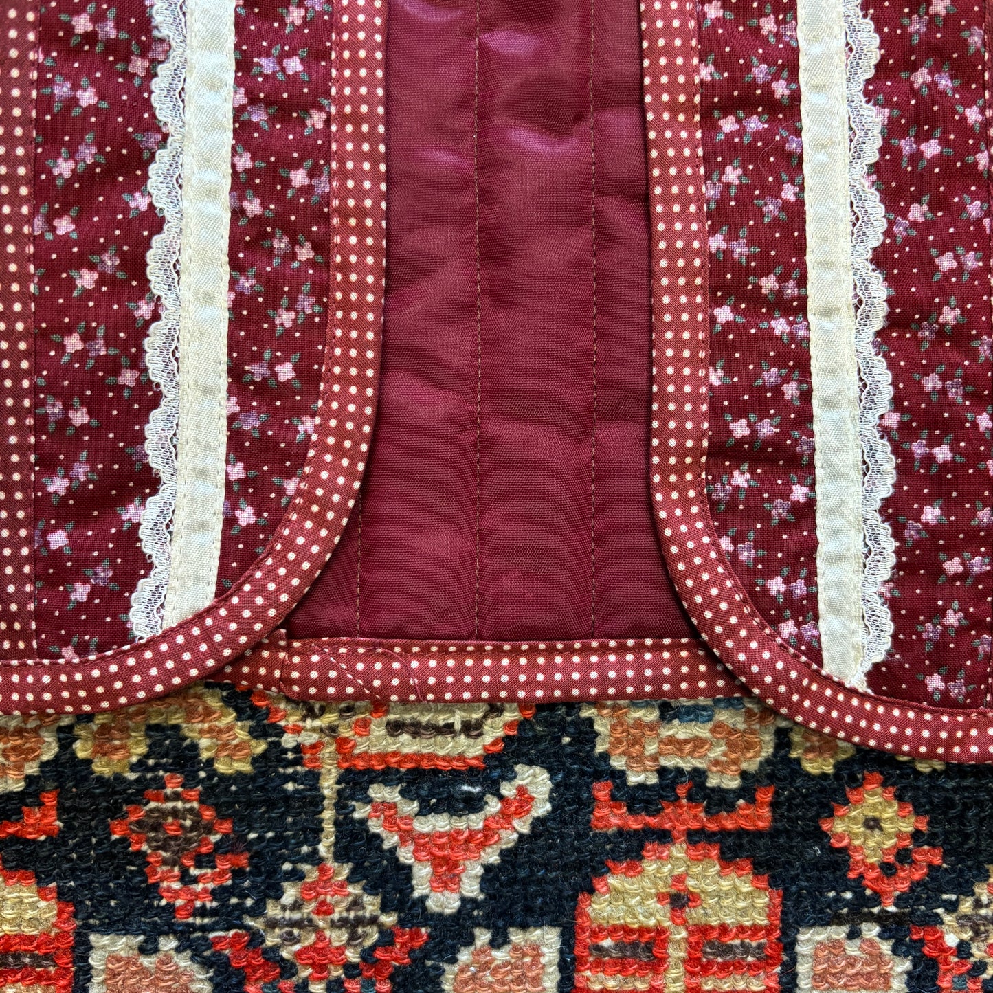 1970s Vintage Gunne Sax Floral Cropped Jacket