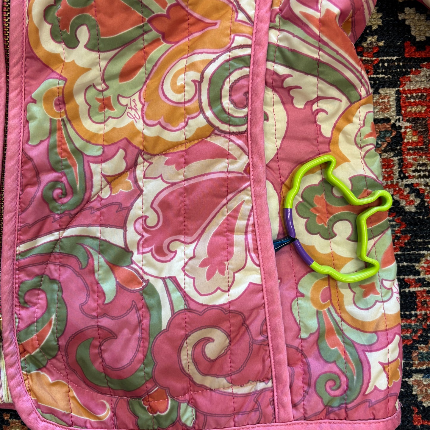 ETRO Milan Paisley Padded Cropped Blouson