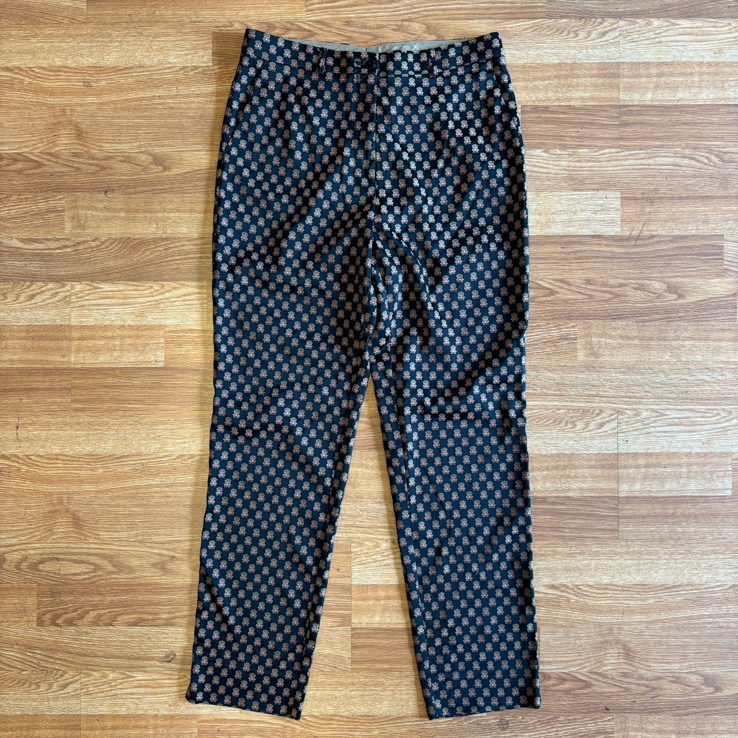 ETRO Milan Ornate Floral Patterned Trousers
