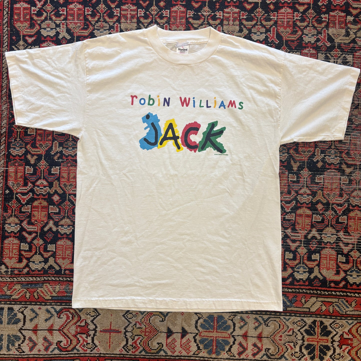 1990s Vintage Robin Williams Jack Movie Promo Tee