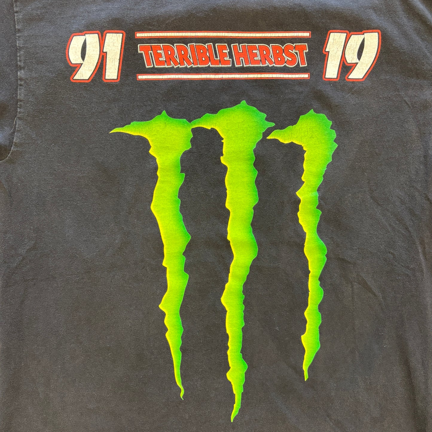 2000s Vintage Monster Energy Oakley Sponsor Motocross Tee