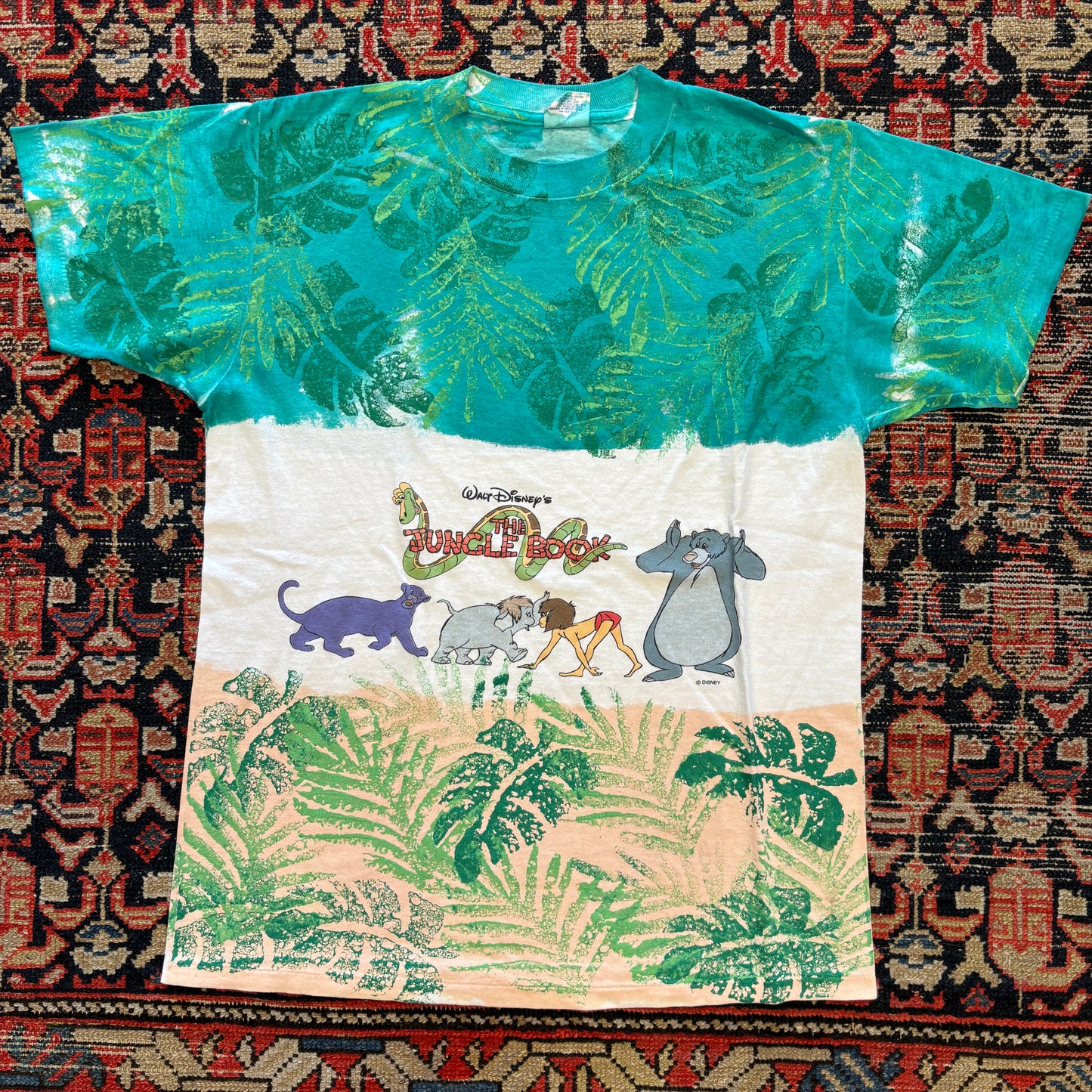 1990s Vintage The Jungle Book AOP Graphic Tee
