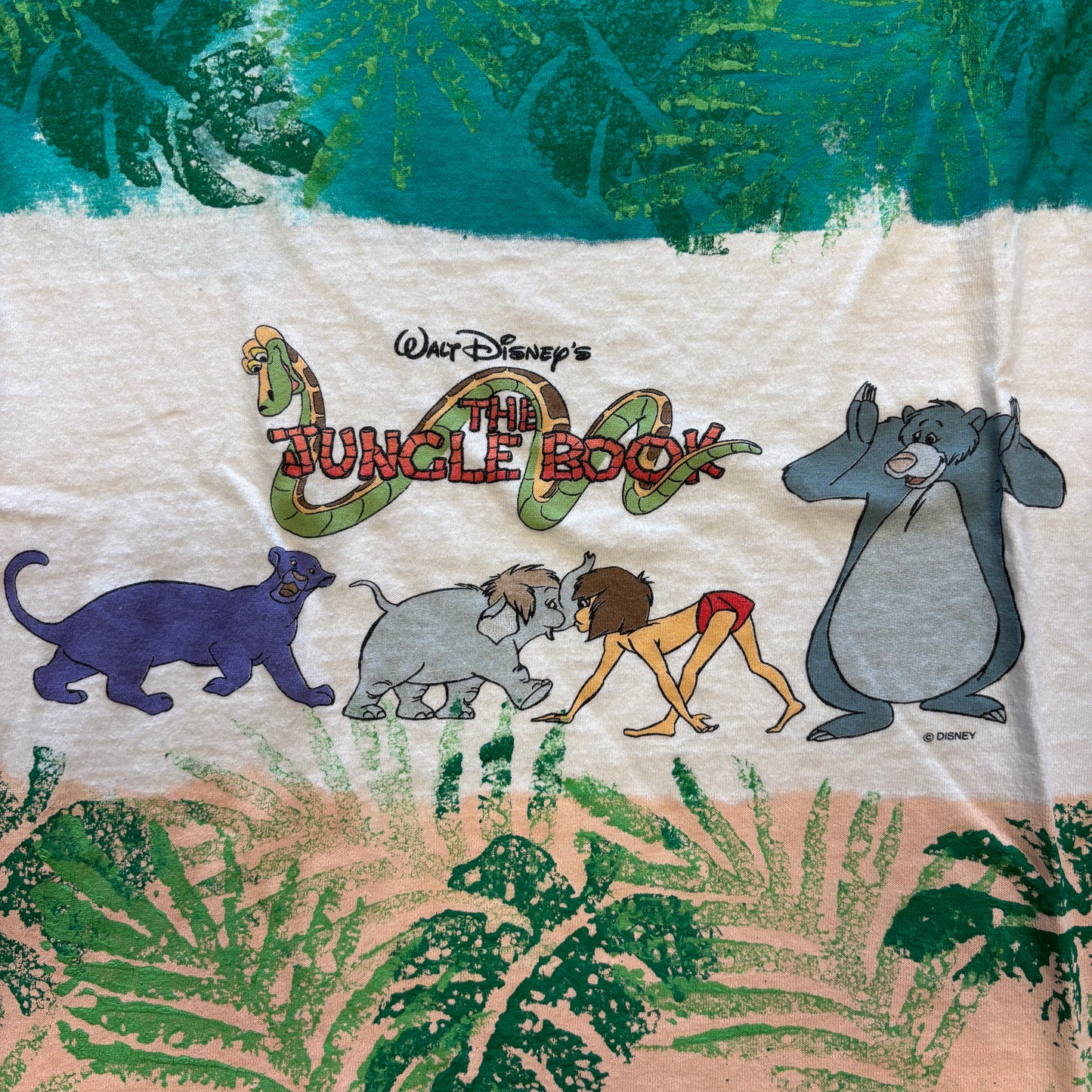 1990s Vintage The Jungle Book AOP Graphic Tee