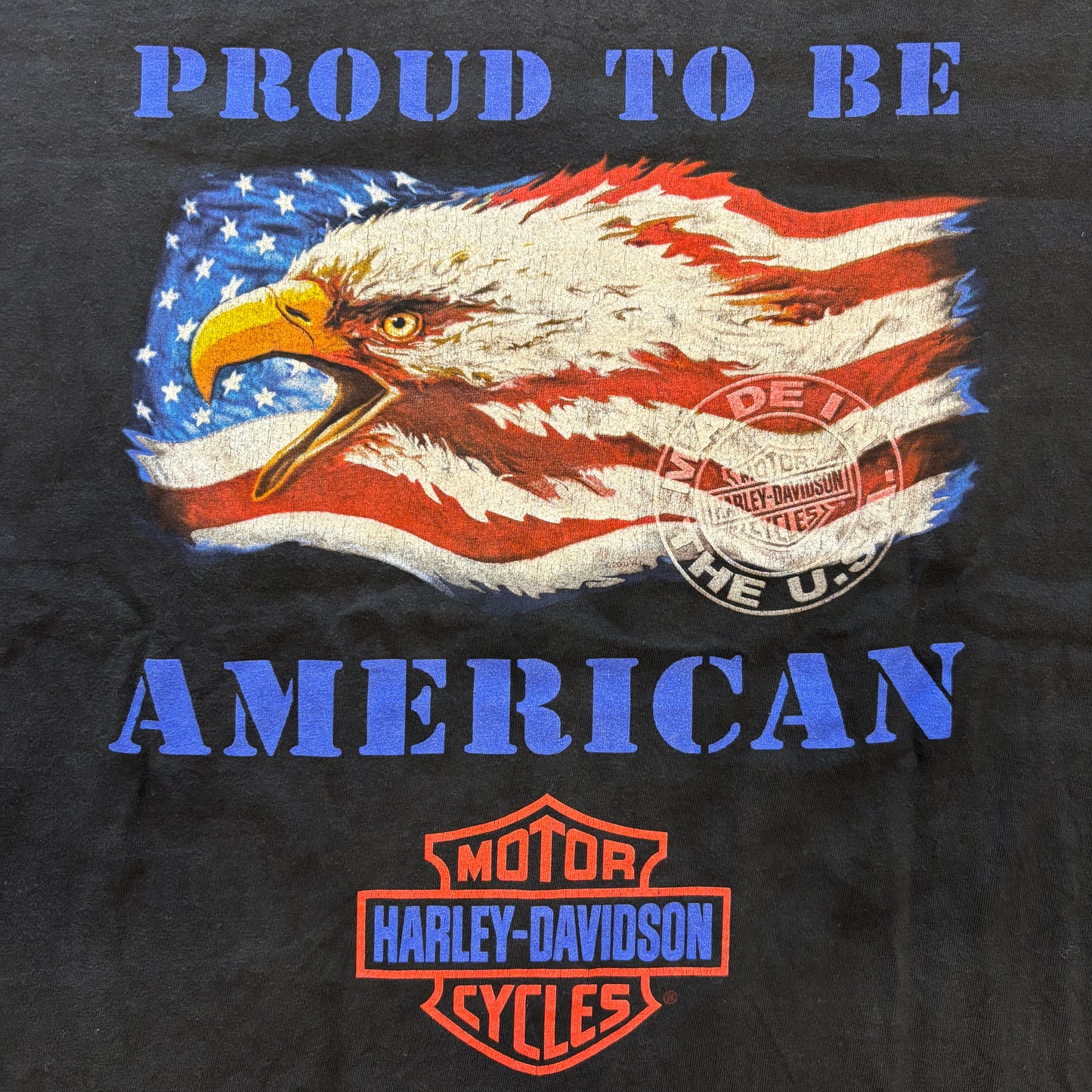 2000s Vintage Harley Davidson Twin Towers Tee