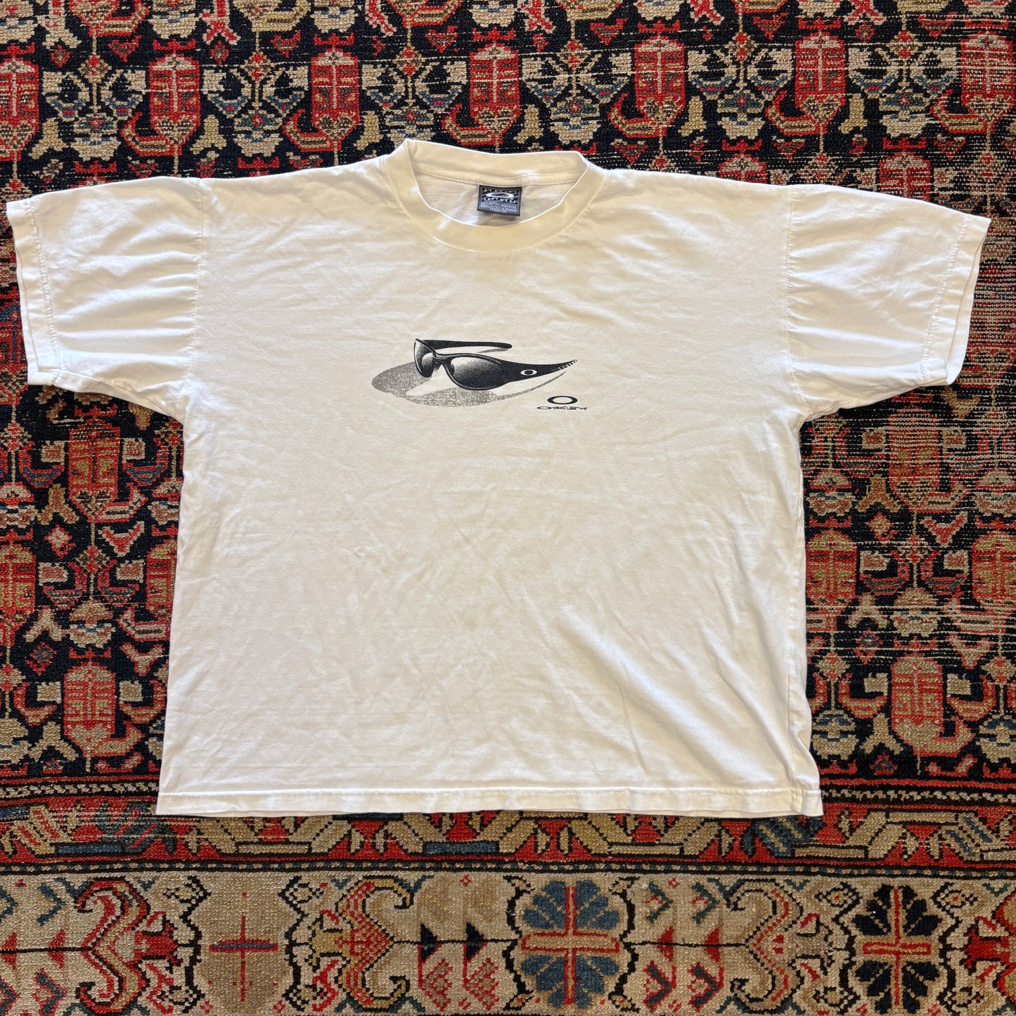 2000s Vintage Oakley Software Straight Jacket Glasses Tee