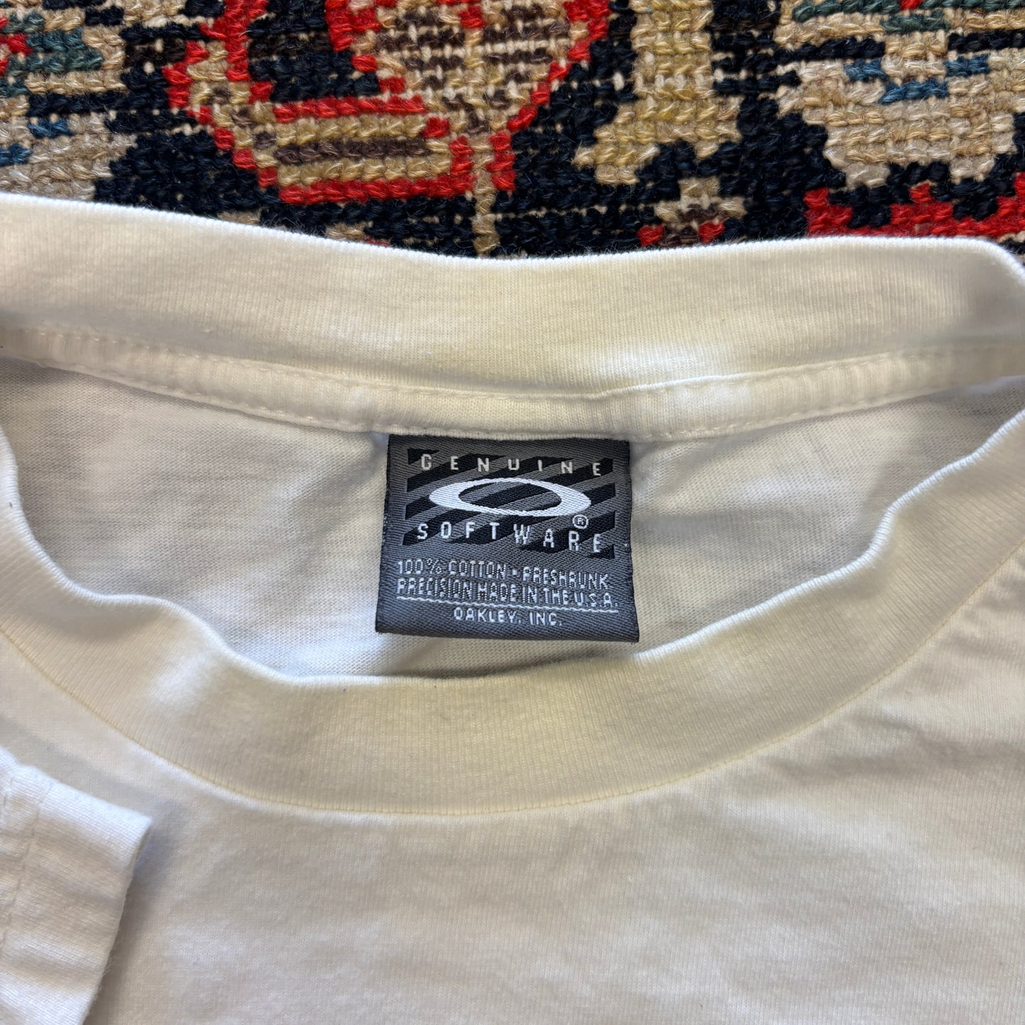 2000s Vintage Oakley Software Straight Jacket Glasses Tee