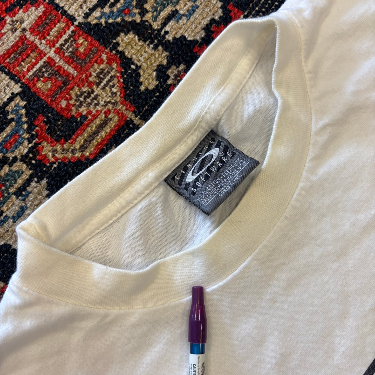 2000s Vintage Oakley Software Straight Jacket Glasses Tee