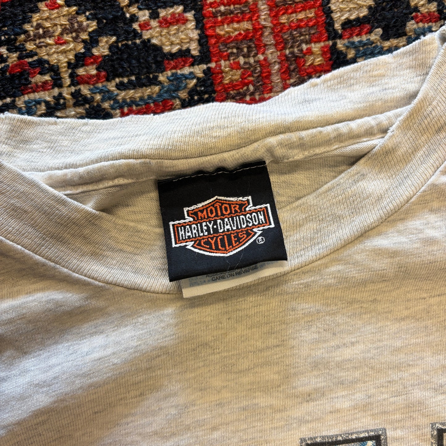 1990s Vintage Harley Davidson Oakland Lightning Graphic Long Sleeve