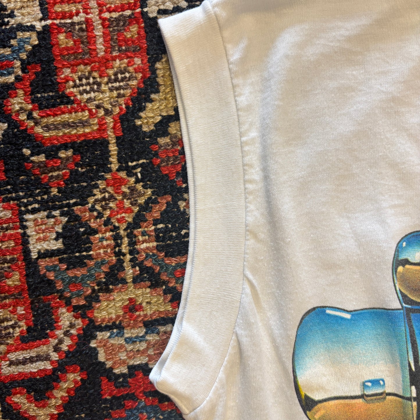 1980s Vintage Nike Blue Label License Plate Tank Top