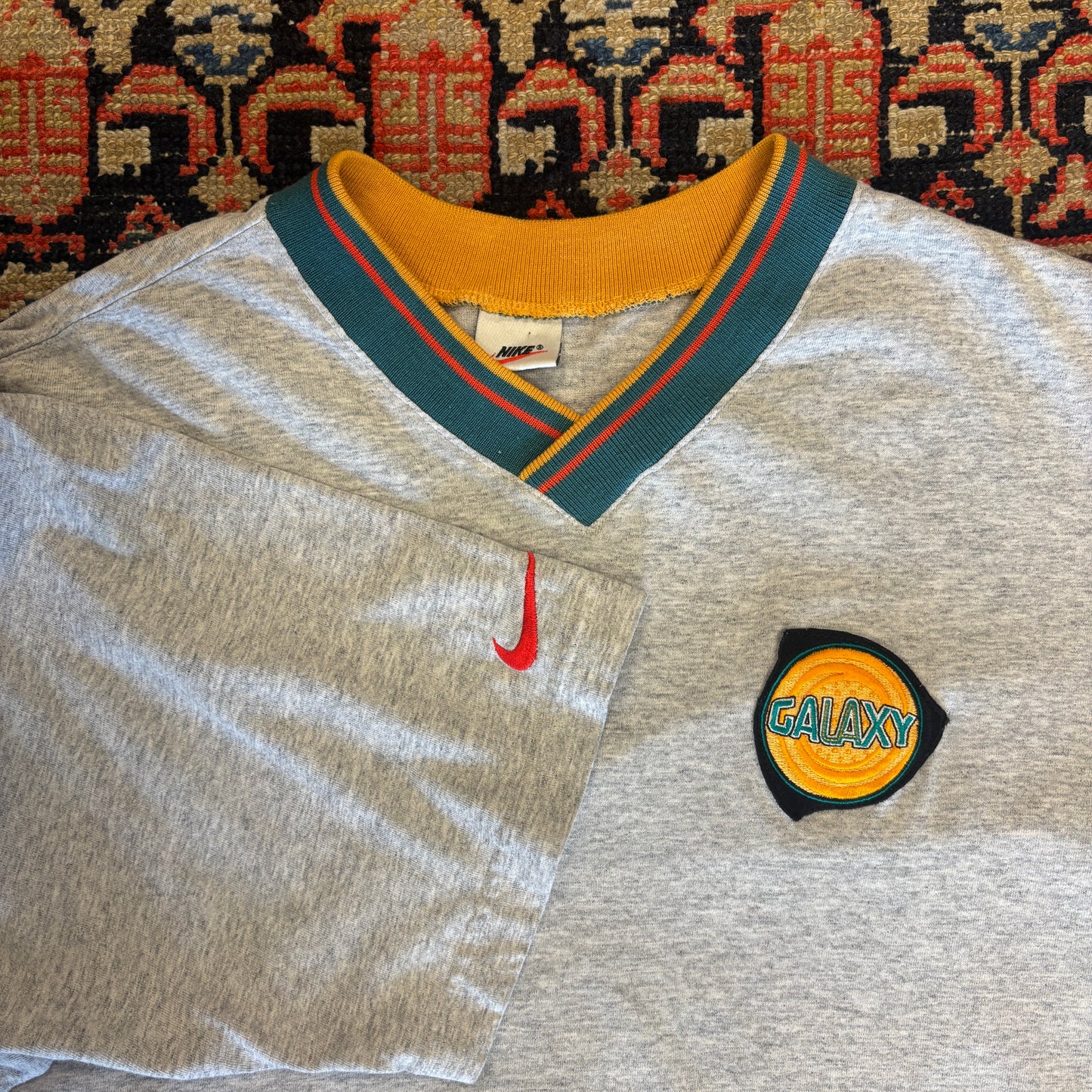 1990s Vintage Nike Los Angeles Galaxy MLS Jersey Tee