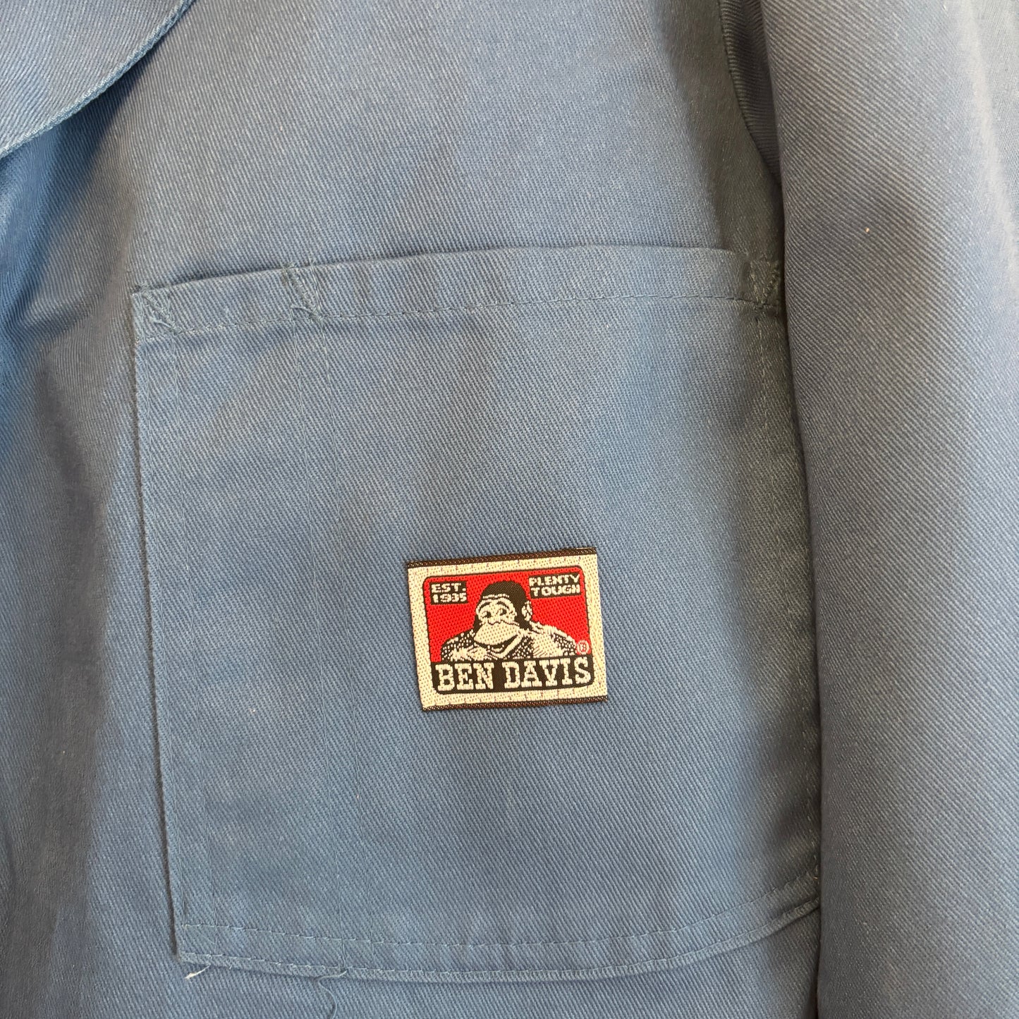 Vintage Ben Davis Knee Length Belted Chore Coat