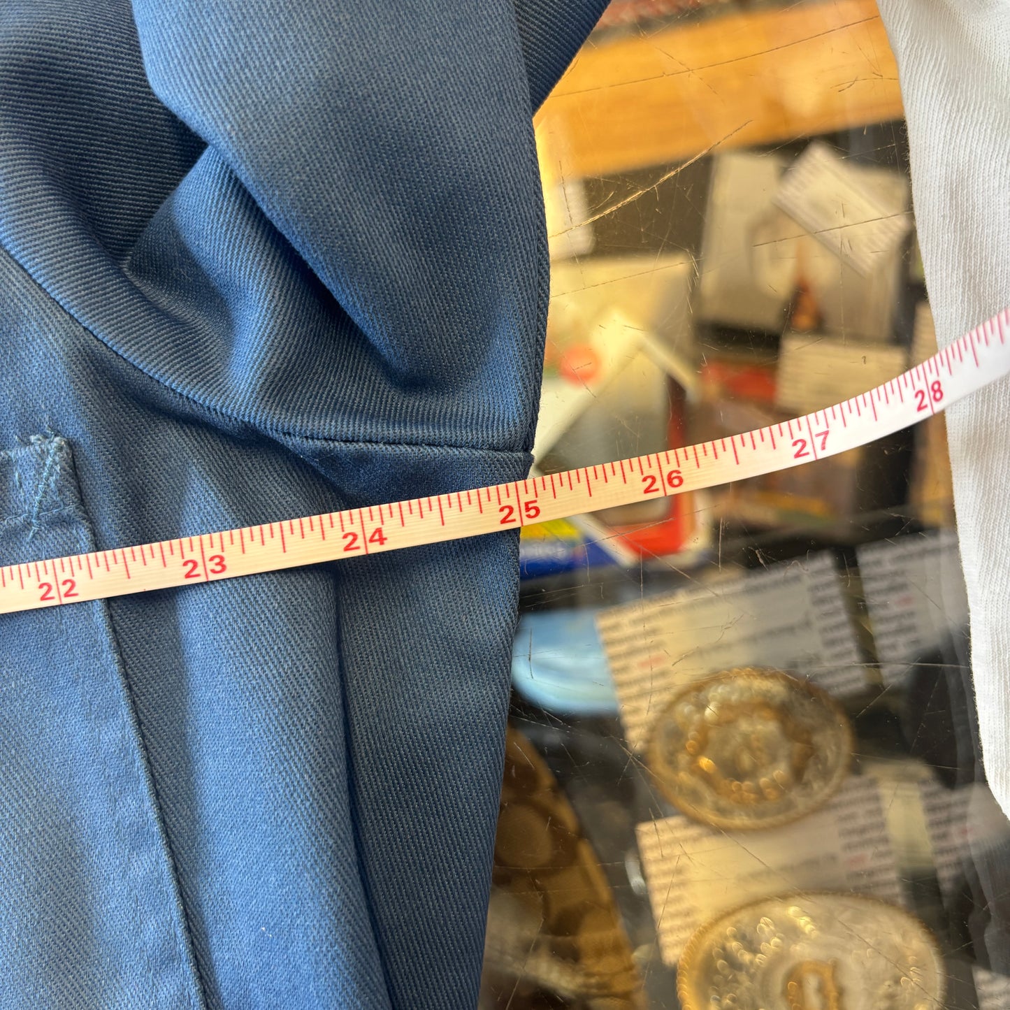 Vintage Ben Davis Knee Length Belted Chore Coat