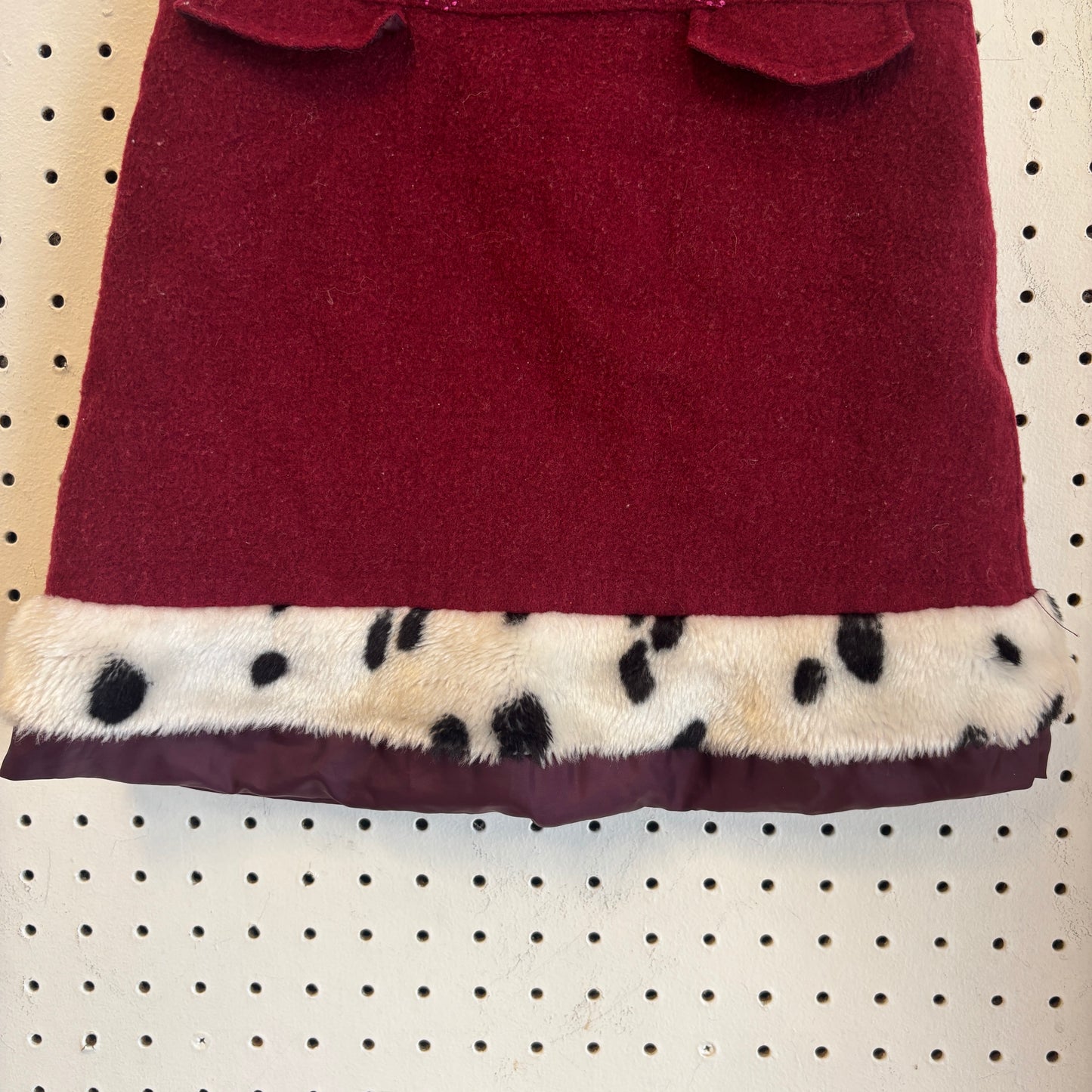 2000s Vintage Youth 101 Dalmations Wool Dress