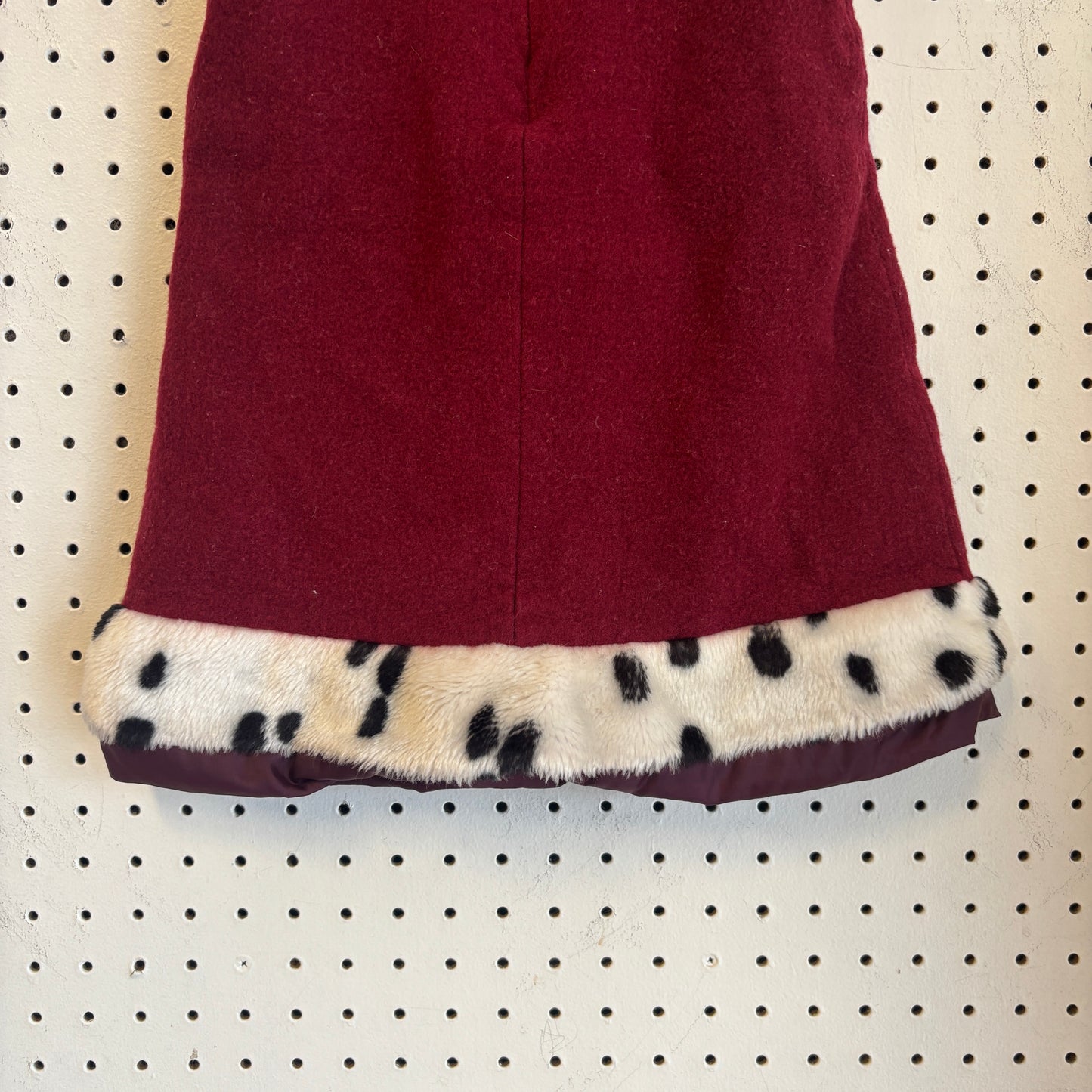 2000s Vintage Youth 101 Dalmations Wool Dress