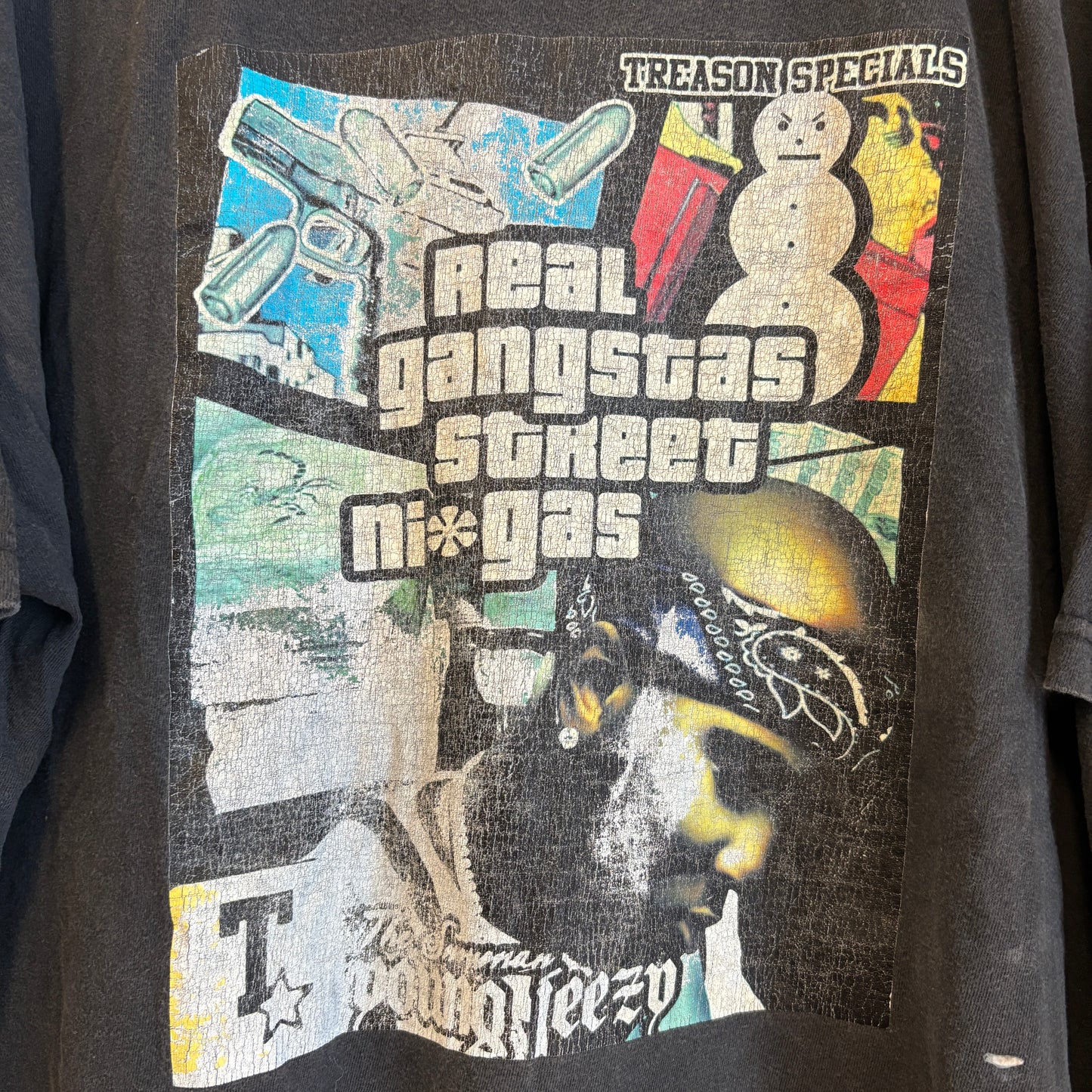 2000s Vintage Young Jeezy Treason Rap Tour Tee