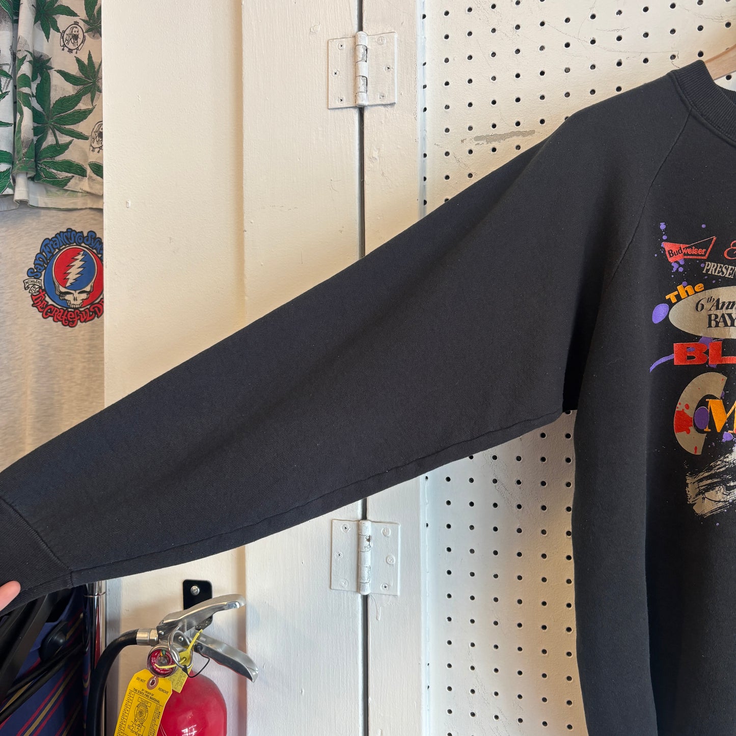 1990s Vintage Bay Area Black Comedy Competition Crewneck