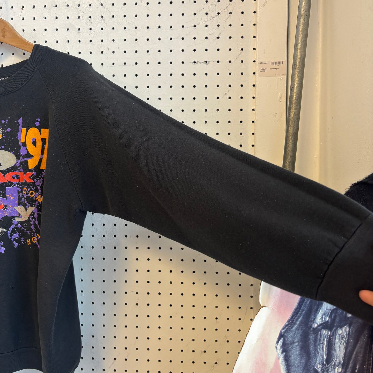 1990s Vintage Bay Area Black Comedy Competition Crewneck