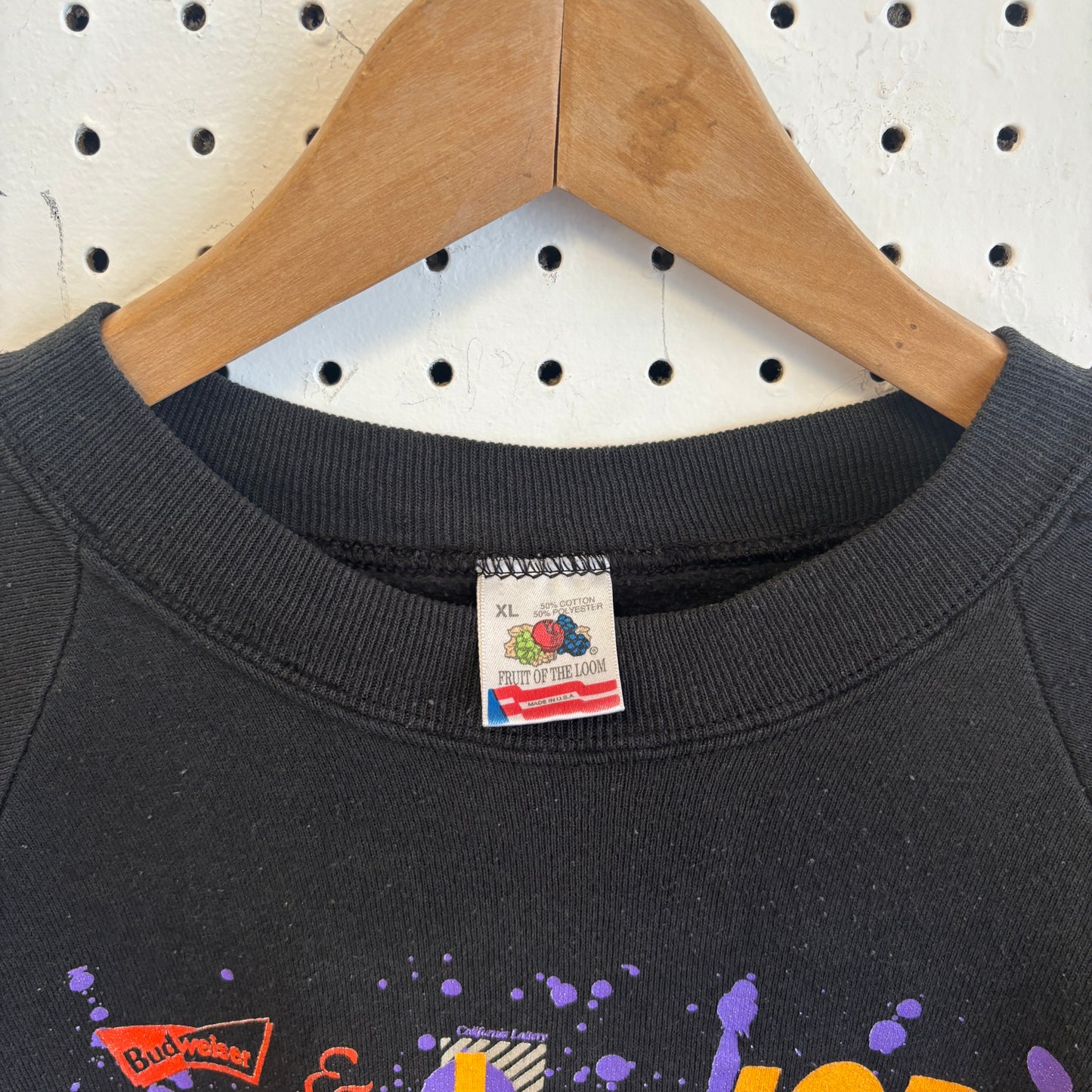1990s Vintage Bay Area Black Comedy Competition Crewneck