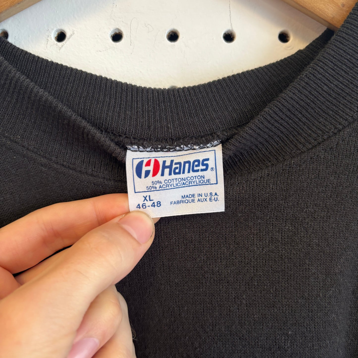 1990s Vintage Dinah Washington Jazz Radio Crewneck