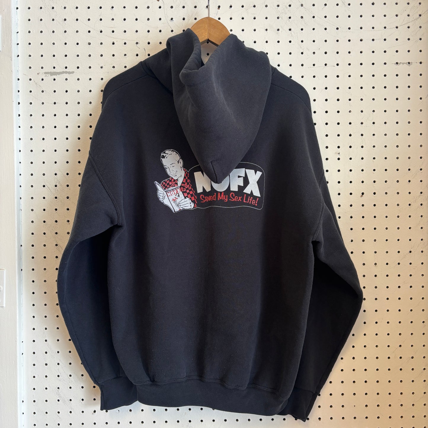 1990s Vintage NOFX Lousy Lovers Band Hoodie