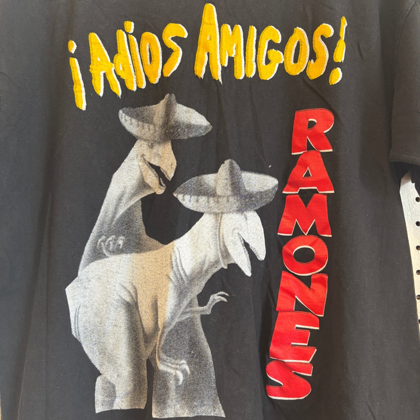 1995 Vintage Ramones Adios Amigos Band Tee