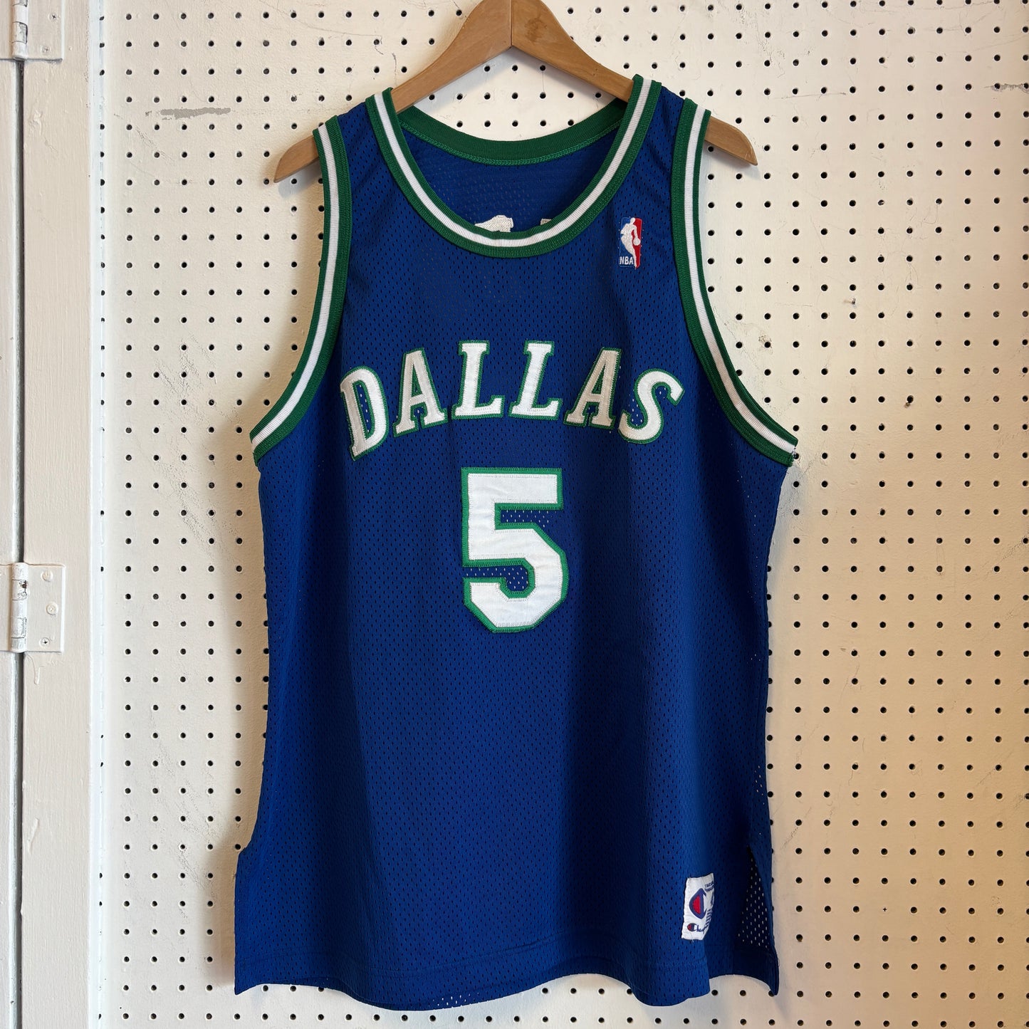 1990s Vintage Jason Kidd Dallas Mavericks Champion Basketball Jersey