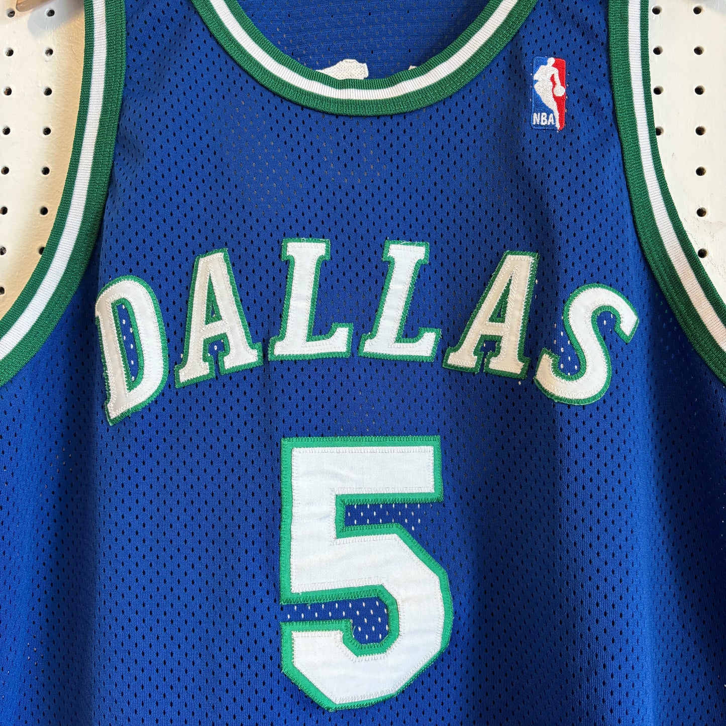1990s Vintage Jason Kidd Dallas Mavericks Champion Basketball Jersey