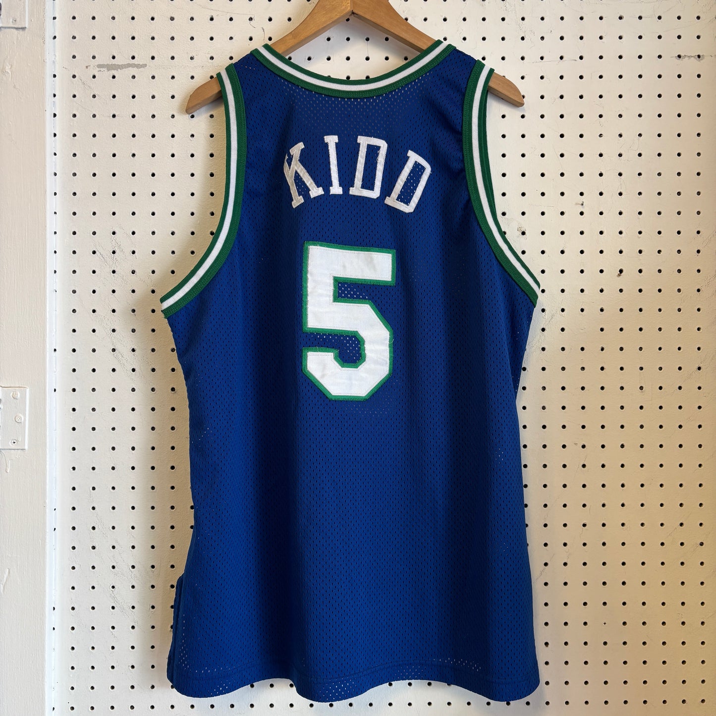 1990s Vintage Jason Kidd Dallas Mavericks Champion Basketball Jersey