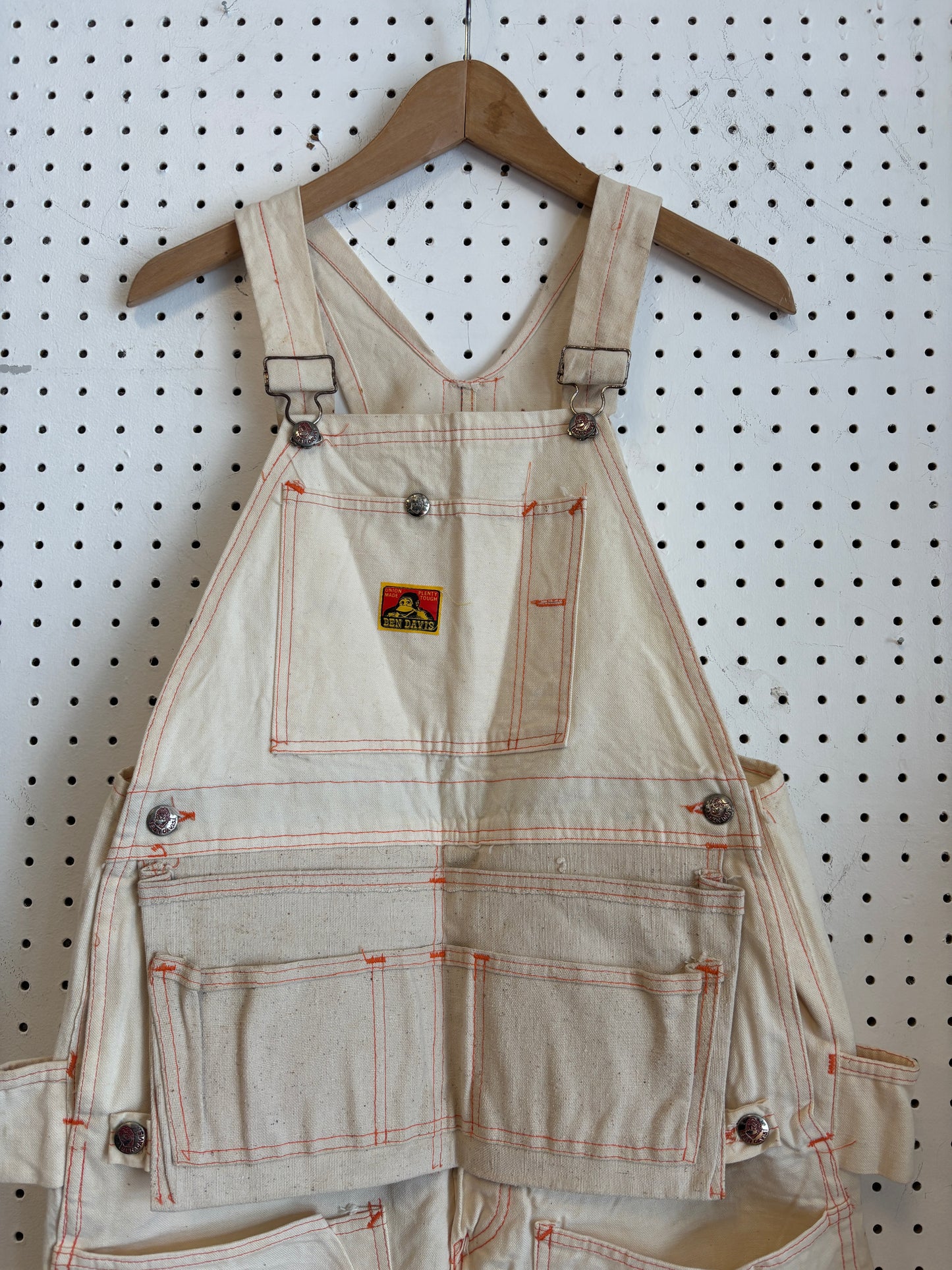 1970s Vintage Ben Davis Carpenter Utility Overalls