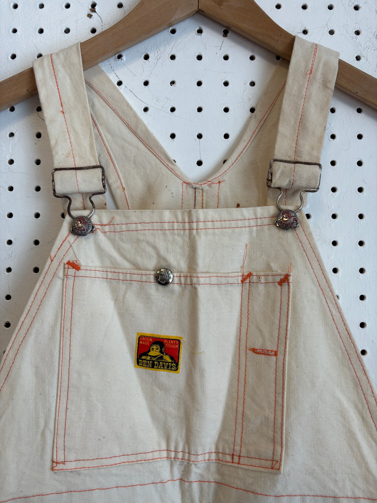 1970s Vintage Ben Davis Carpenter Utility Overalls