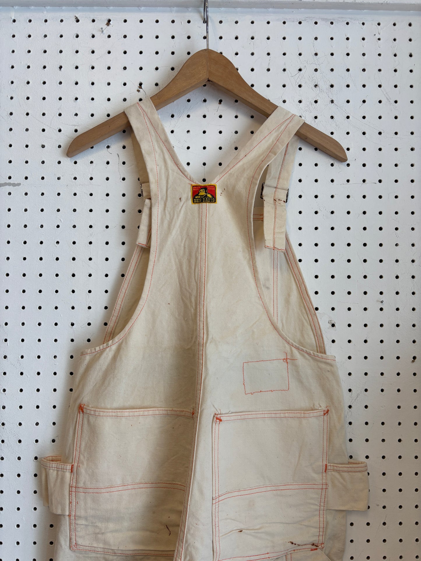 1970s Vintage Ben Davis Carpenter Utility Overalls