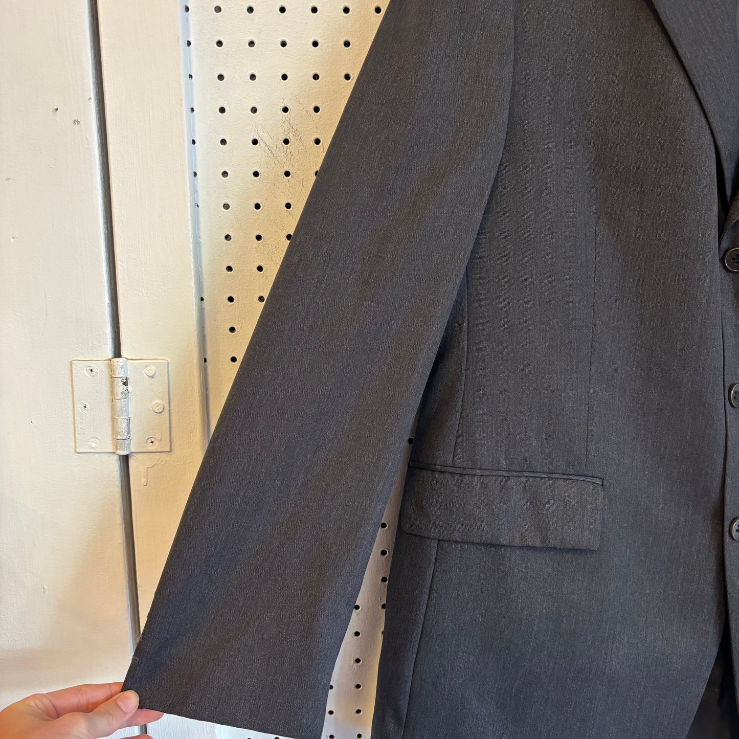 1980s Yves Saint Laurent Pour Homme Tailored Wool Suit Jacket