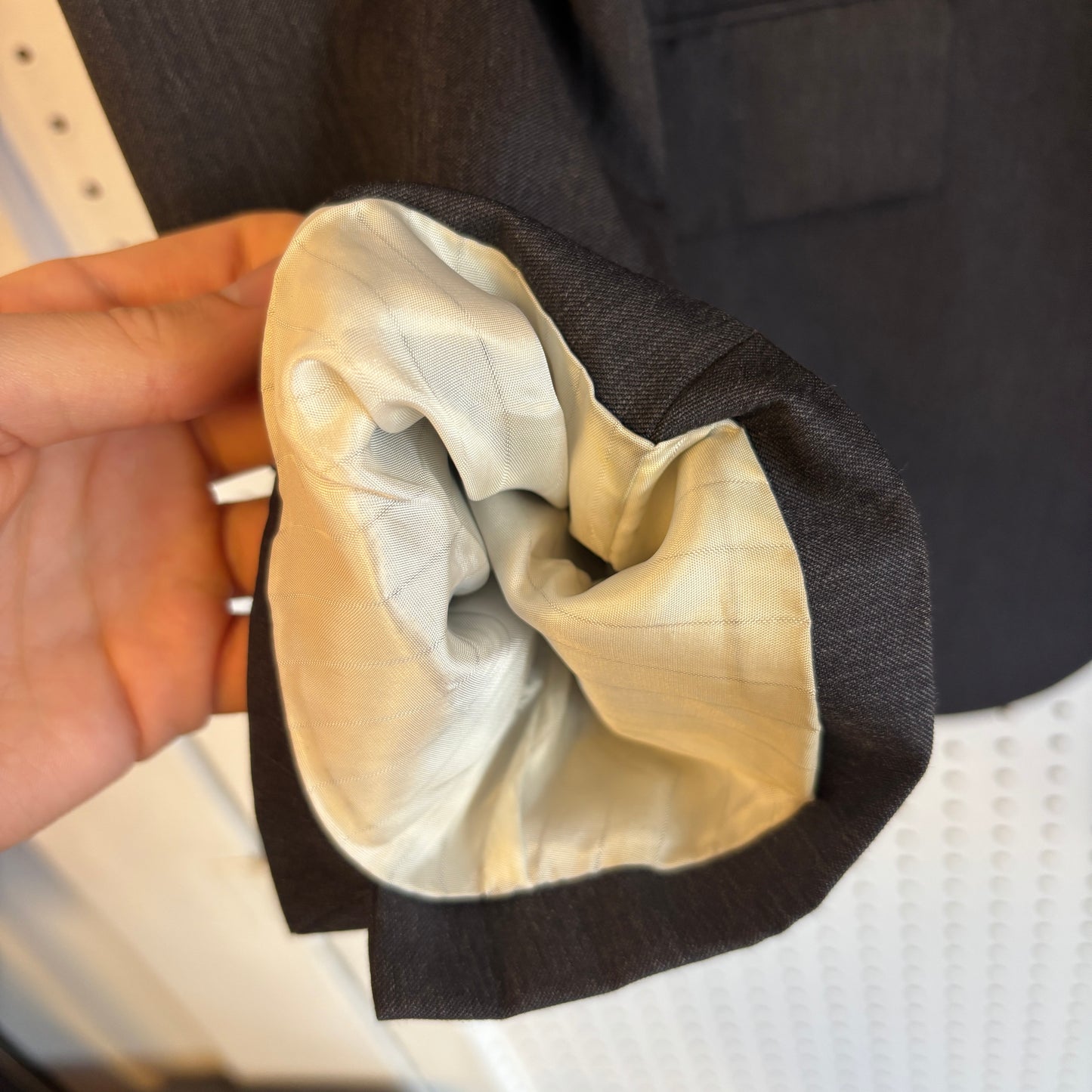 1980s Yves Saint Laurent Pour Homme Tailored Wool Suit Jacket