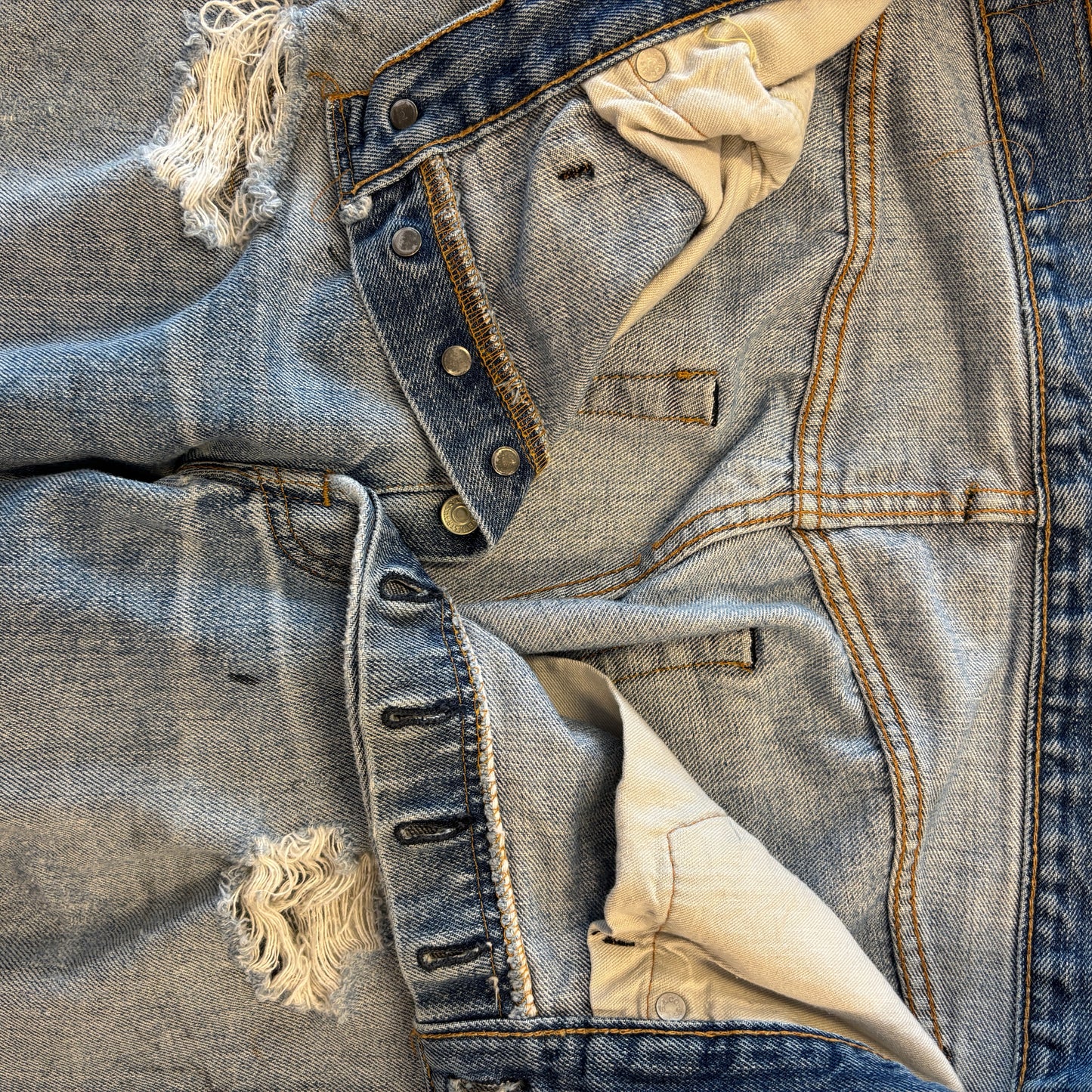 1970s Vintage Levi's 501 Redline Jeans