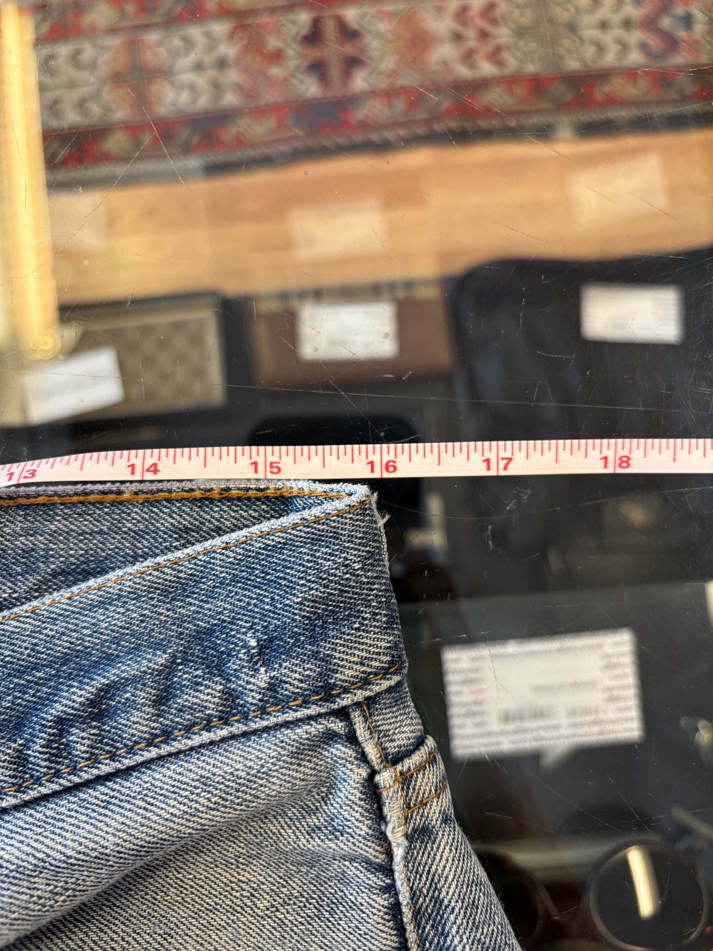 1970s Vintage Levi's 501 Redline Jeans