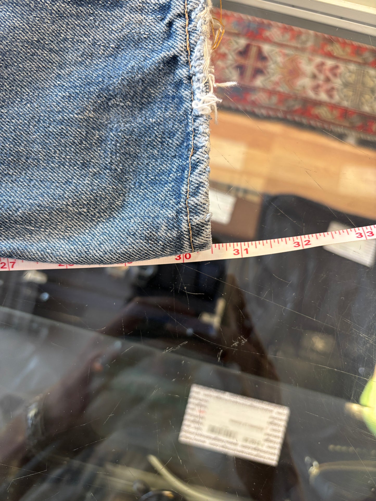 1970s Vintage Levi's 501 Redline Jeans