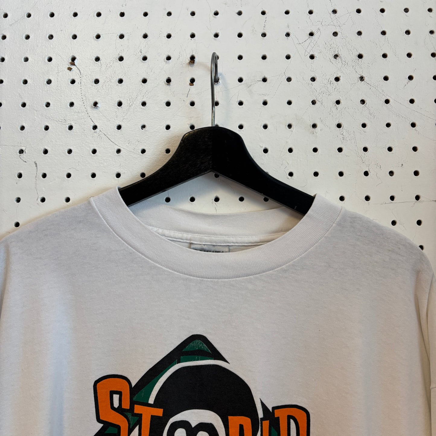 1990s Vintage Stoopid Skateboard 8-Ball Long Sleeve Shirt