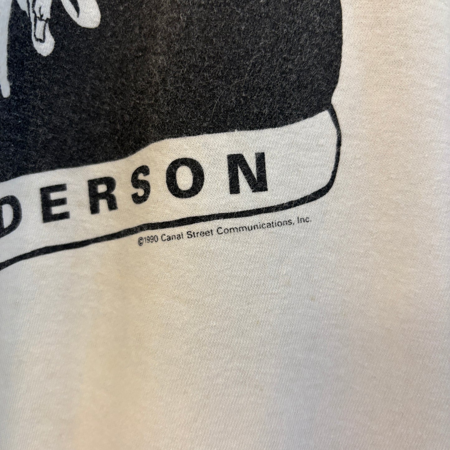 1990s Vintage Laurie Anderson Strange Angeles Tour Tee