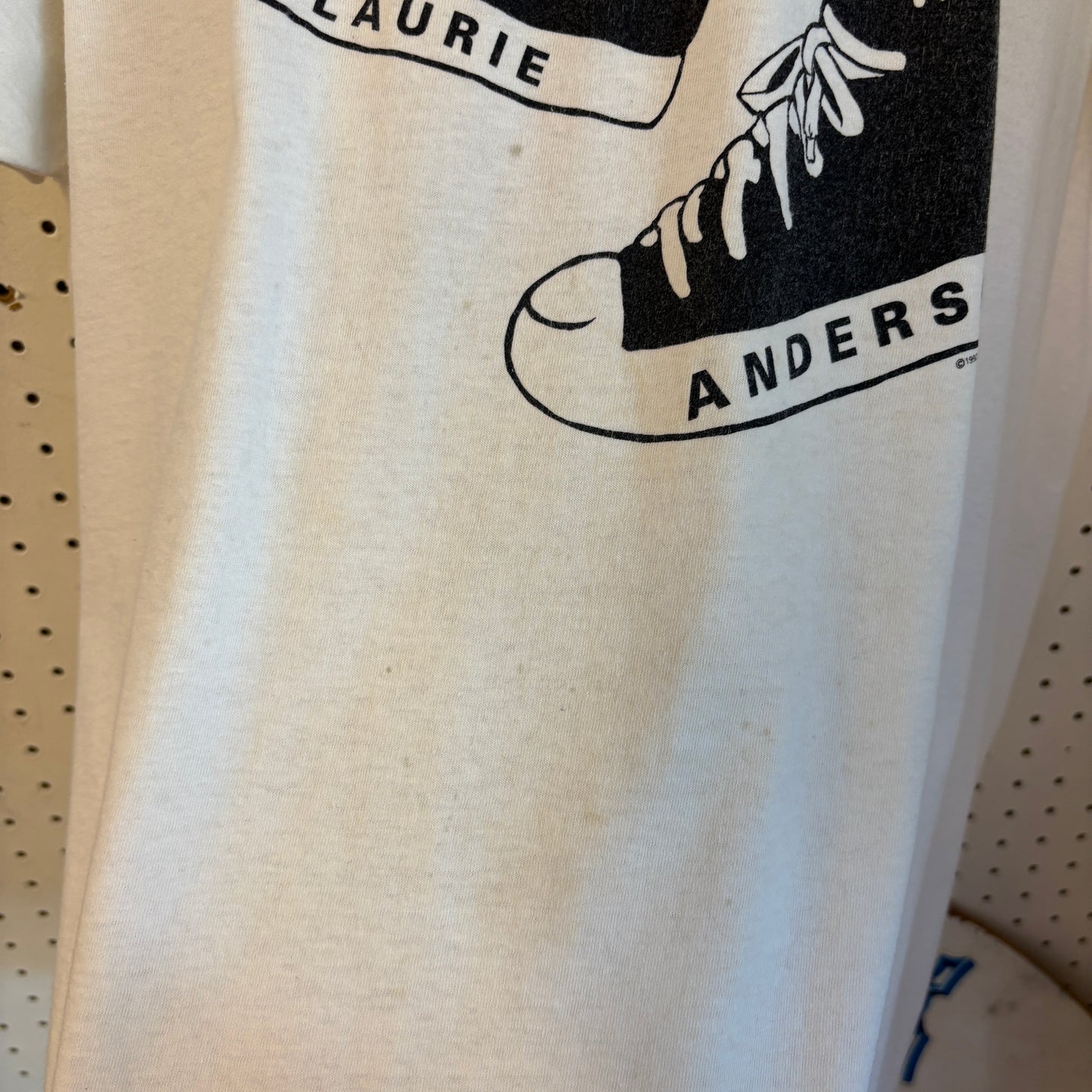 1990s Vintage Laurie Anderson Strange Angeles Tour Tee