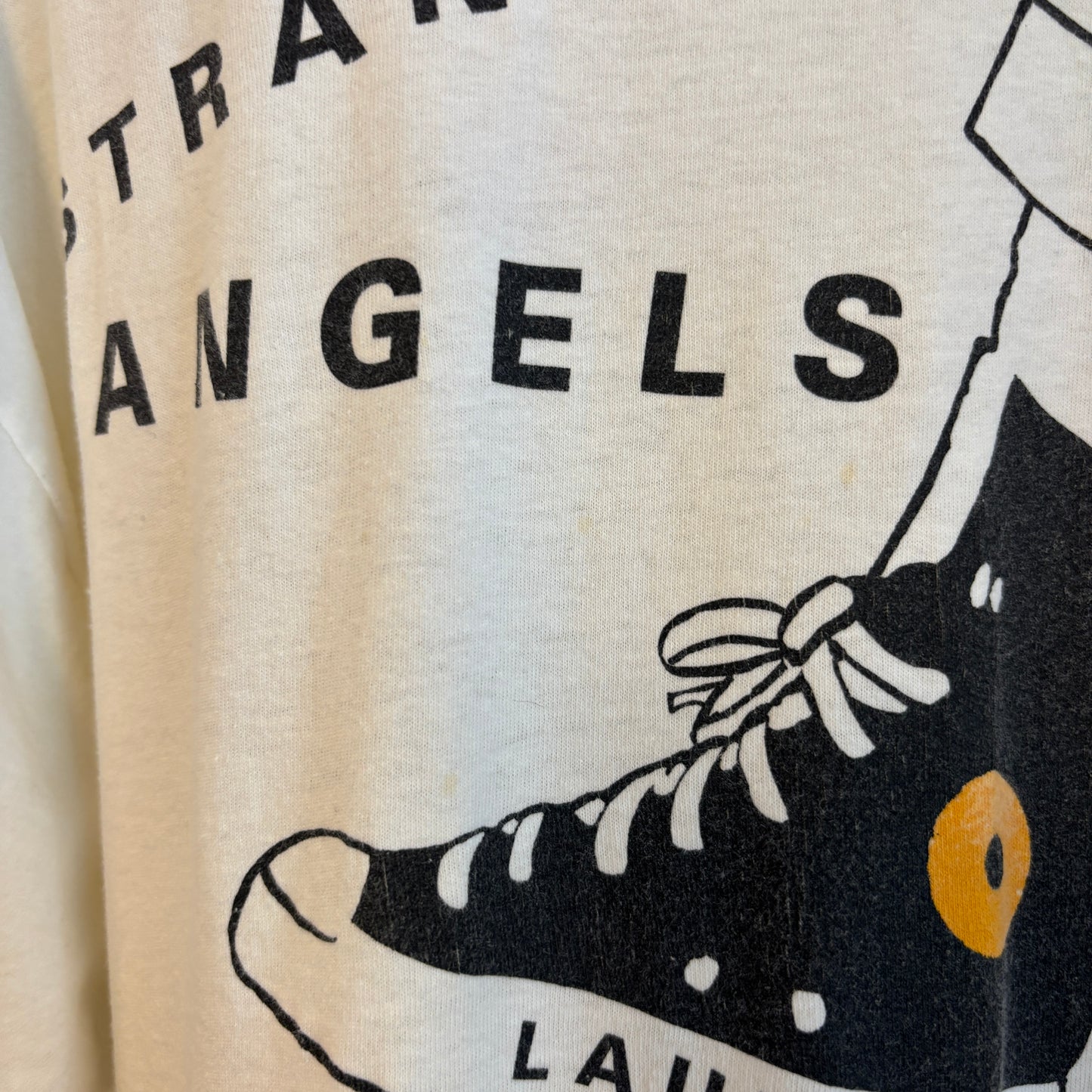 1990s Vintage Laurie Anderson Strange Angeles Tour Tee
