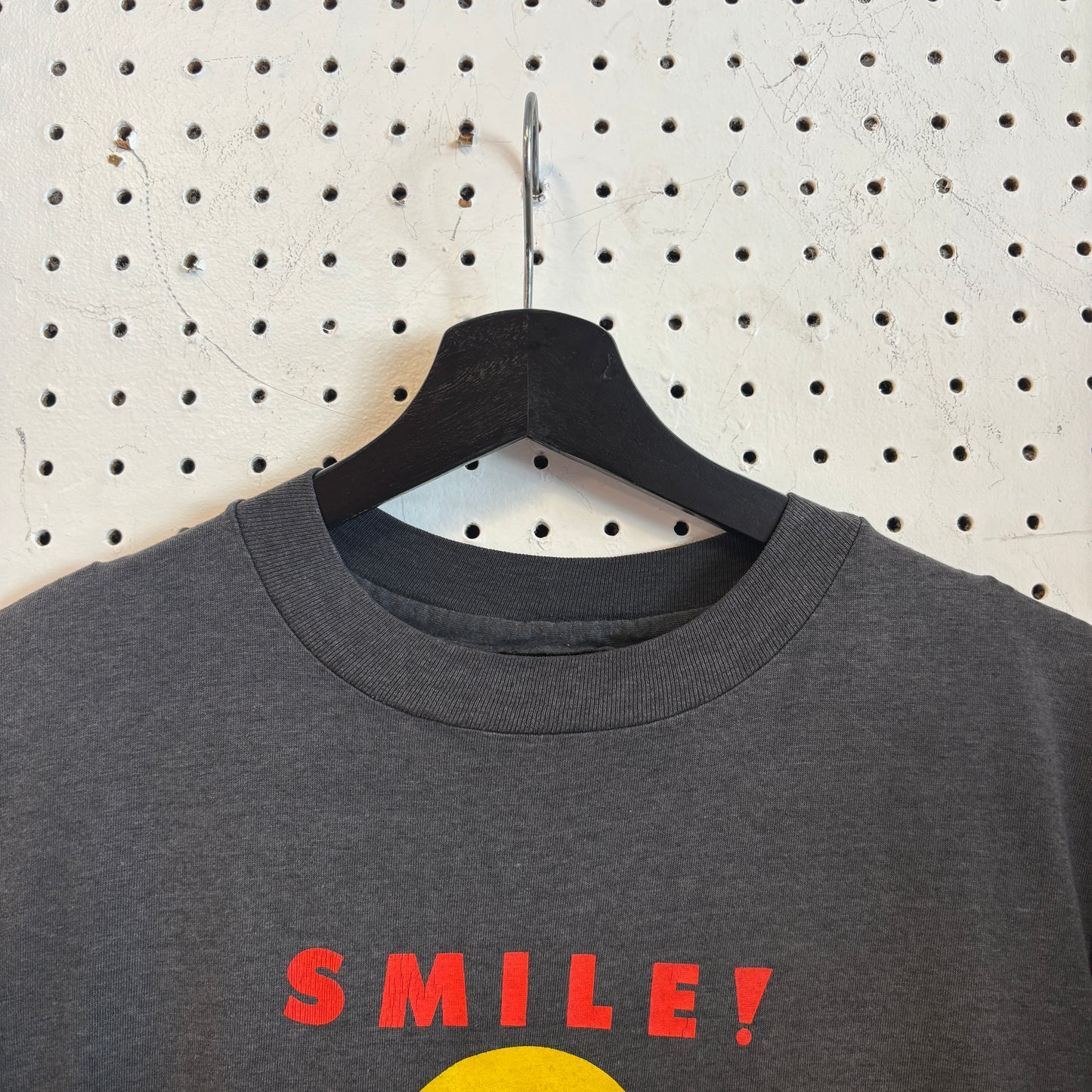 1980s Vintage Faded Smiley Cthulu Lovecraft Tee